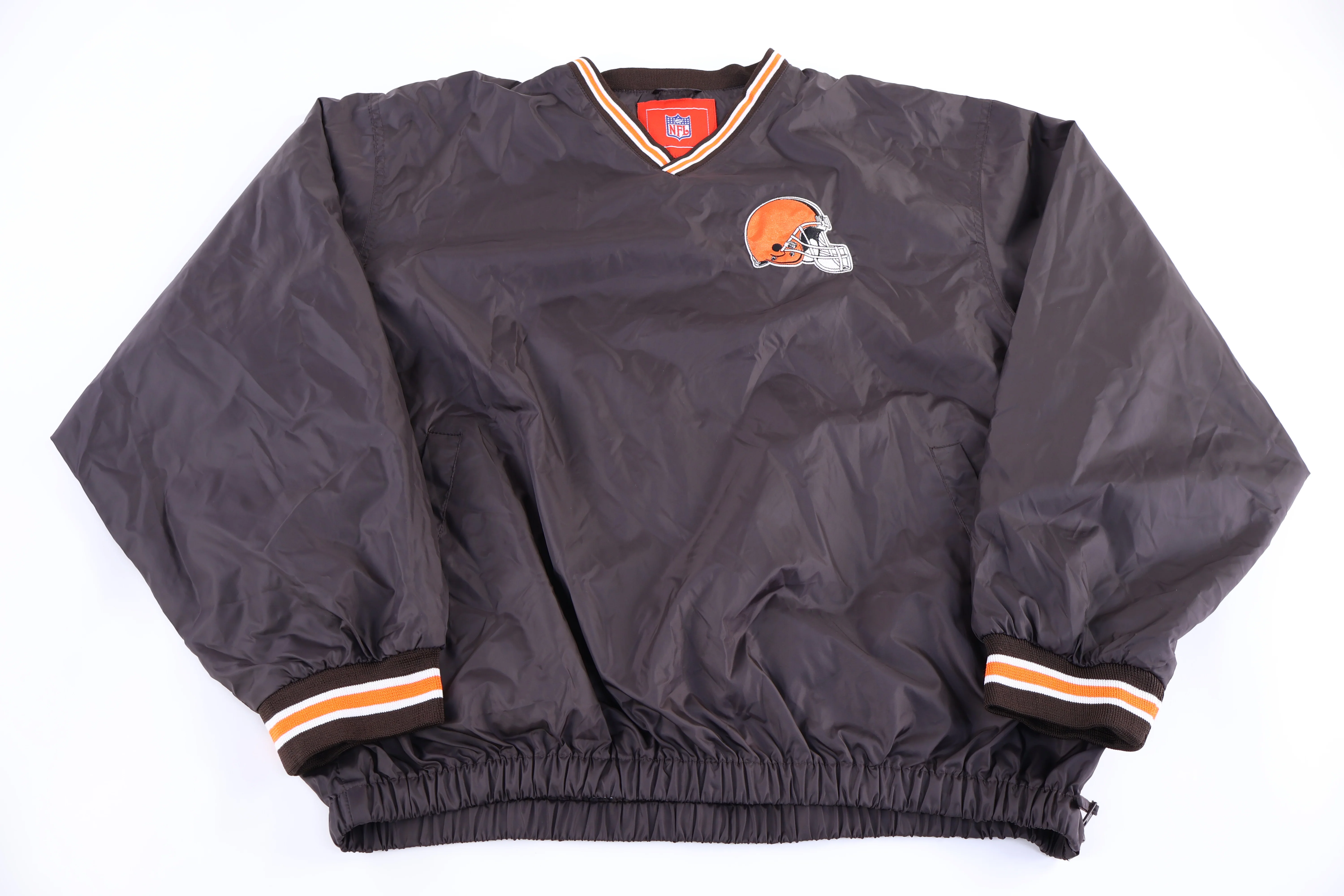 Vintage Cleveland Browns Football Pullover Windbreaker