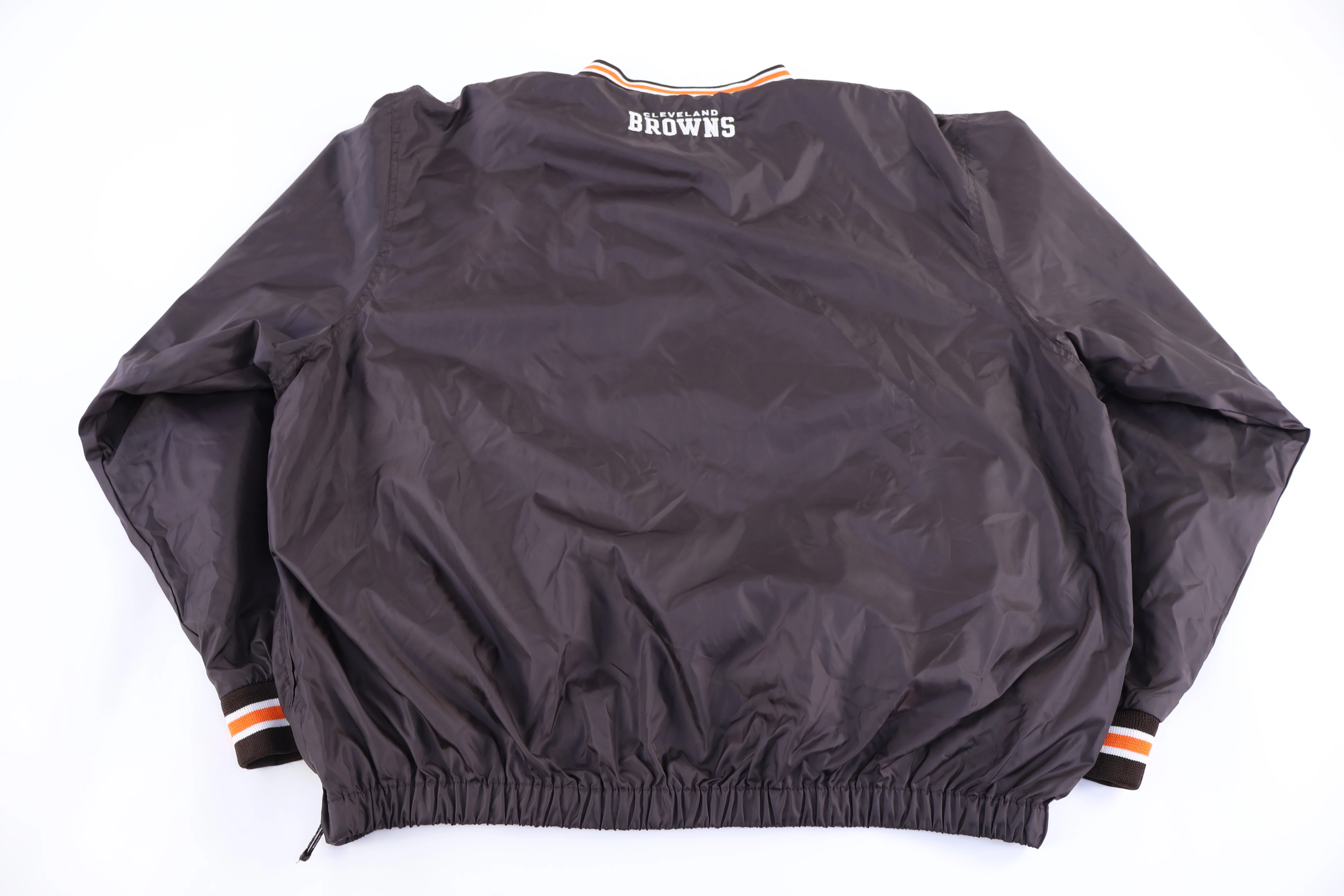 Vintage Cleveland Browns Football Pullover Windbreaker - Image 2