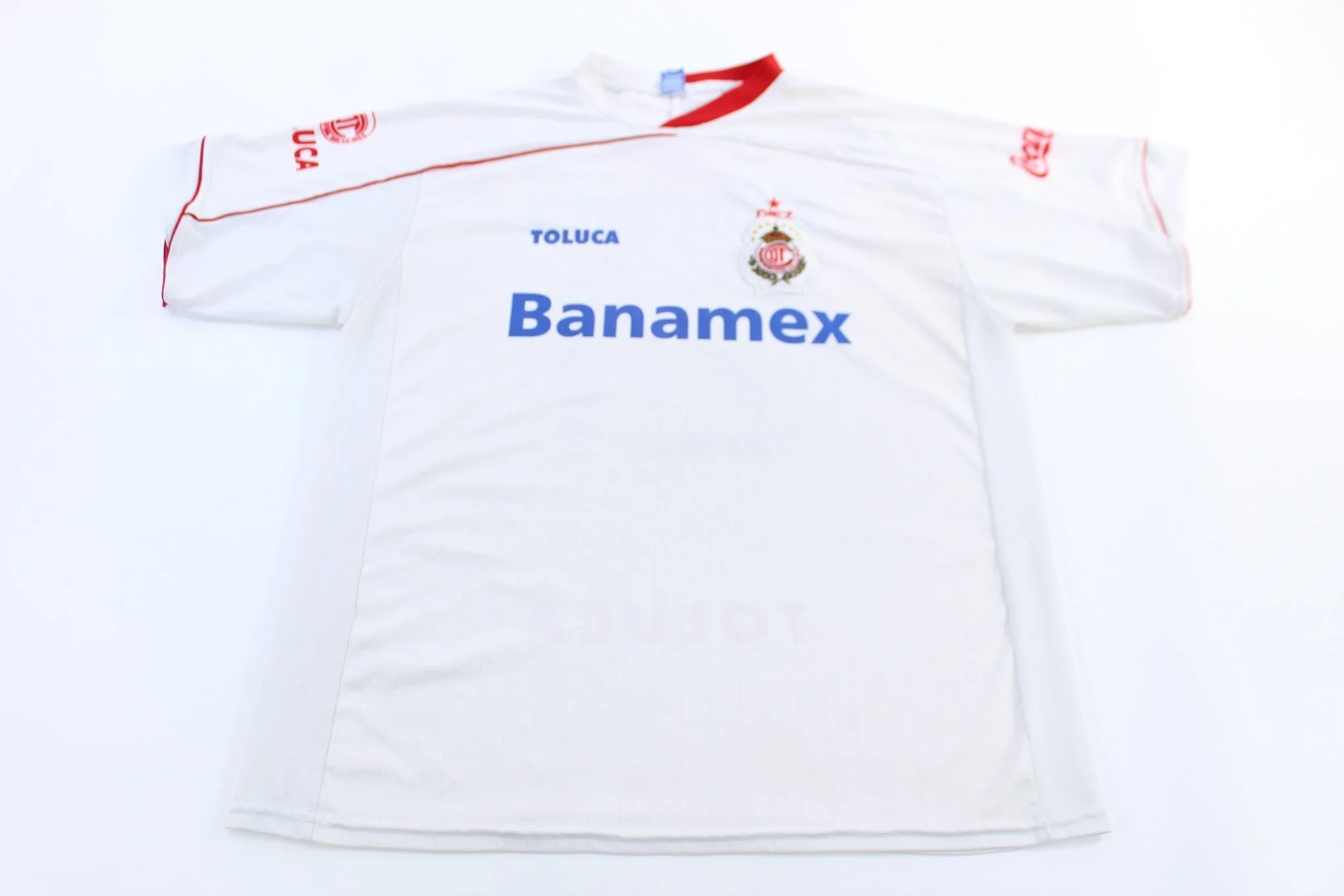 Vintage Club Deportivo Toluca Away Soccer Jersey