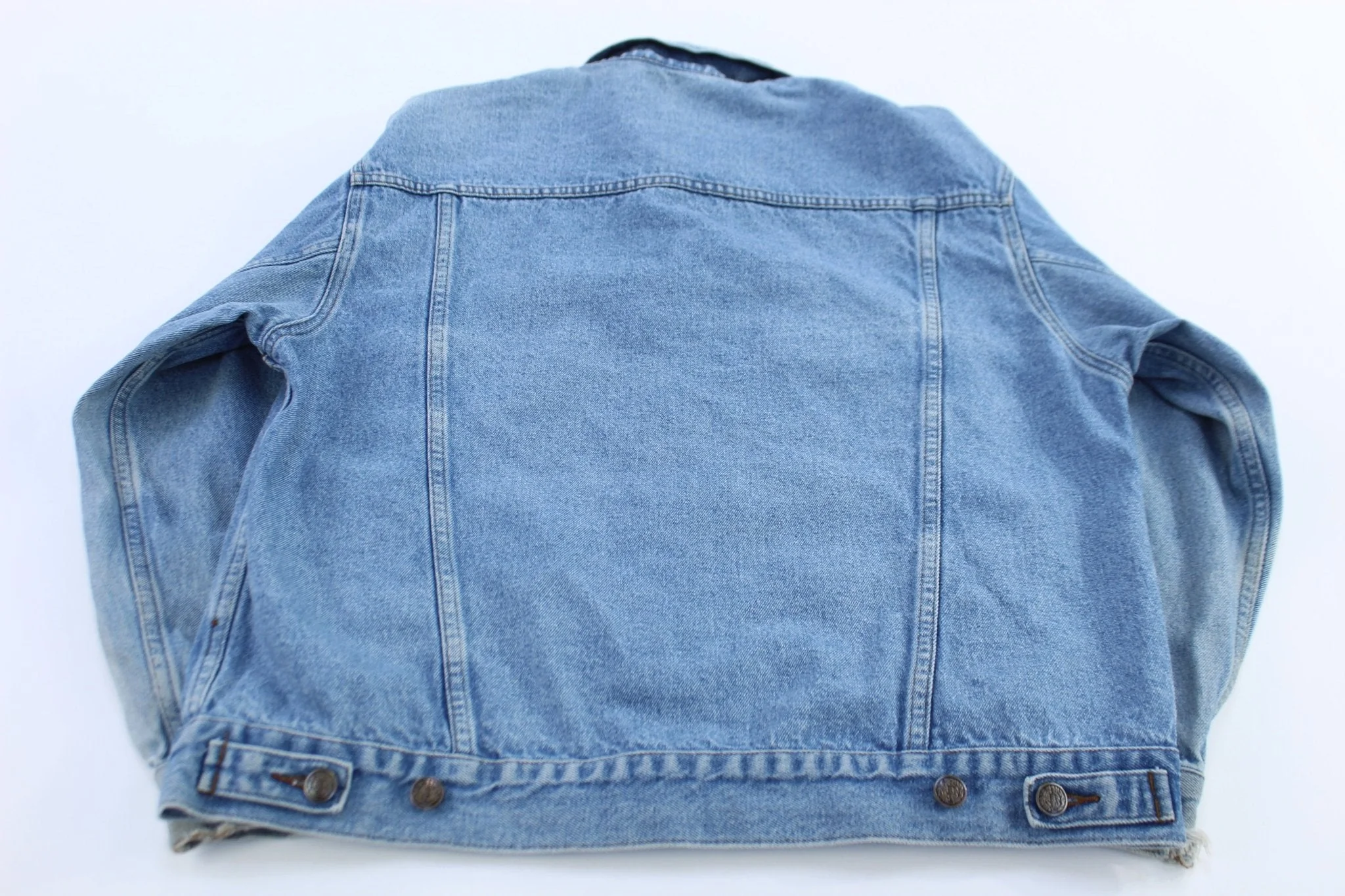 Vintage Coca-Cola Embroidered Logo Denim Jacket - Image 2