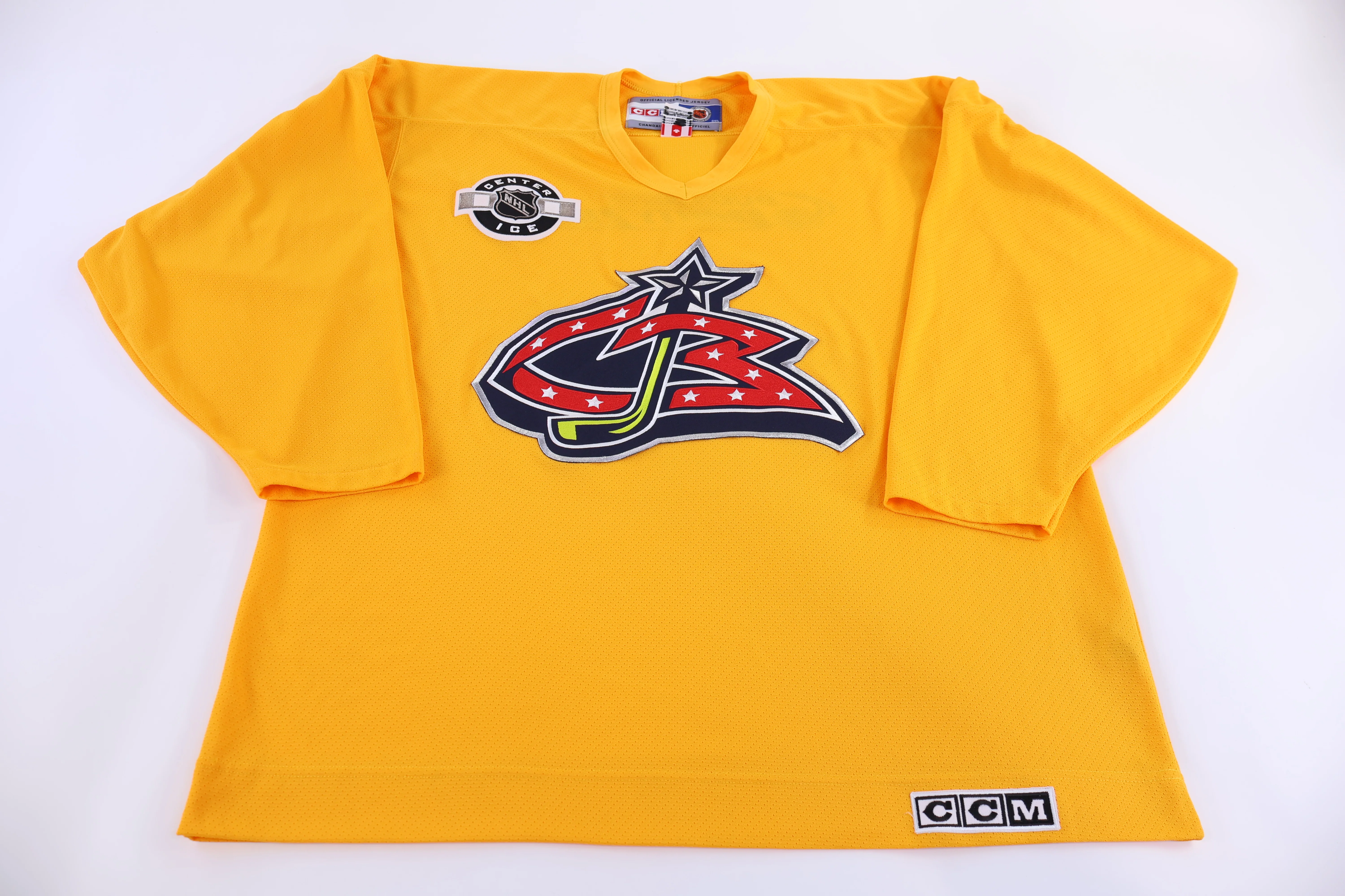 Vintage Columbus Blue Jackets Hockey Jersey