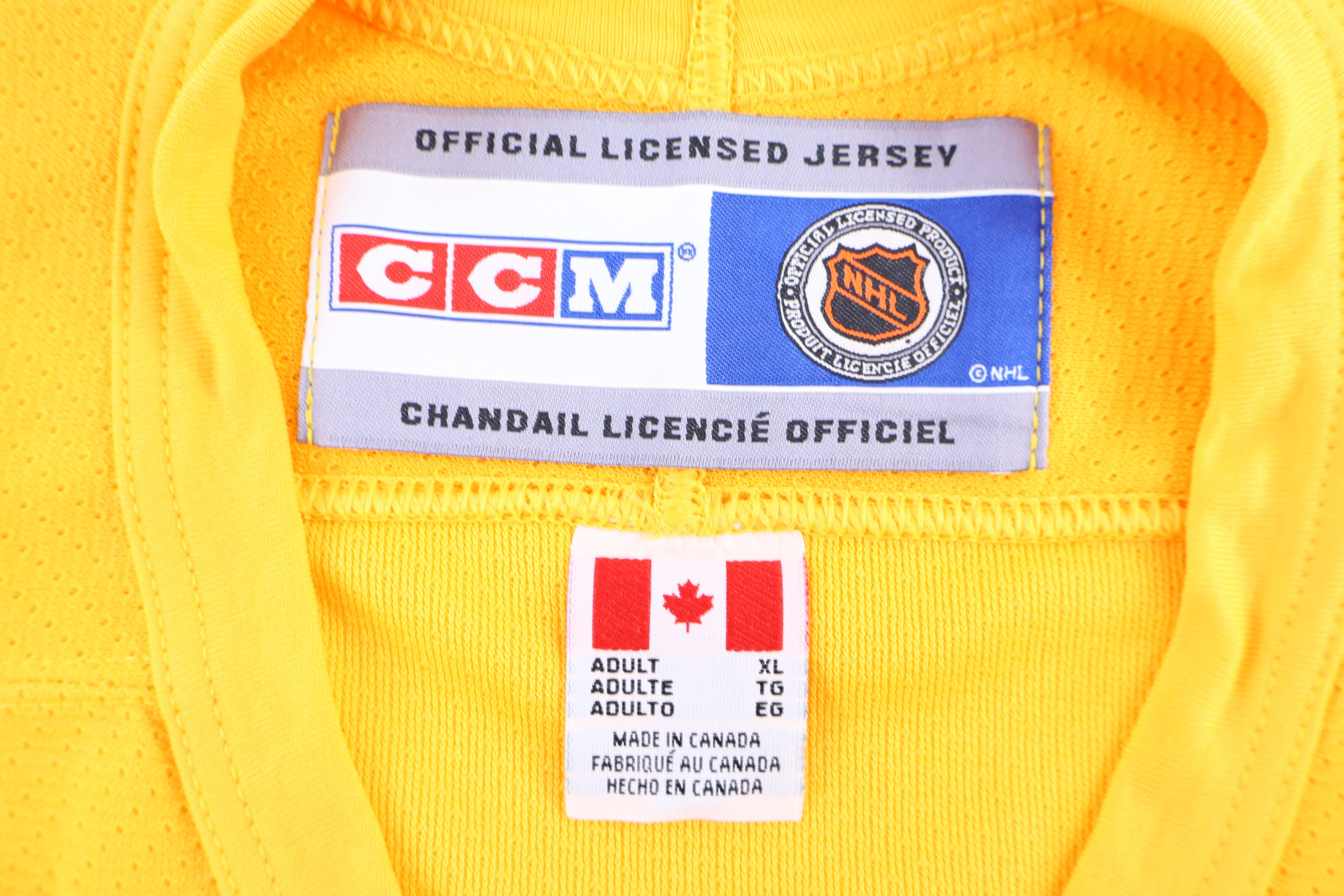 Vintage Columbus Blue Jackets Hockey Jersey - Image 3