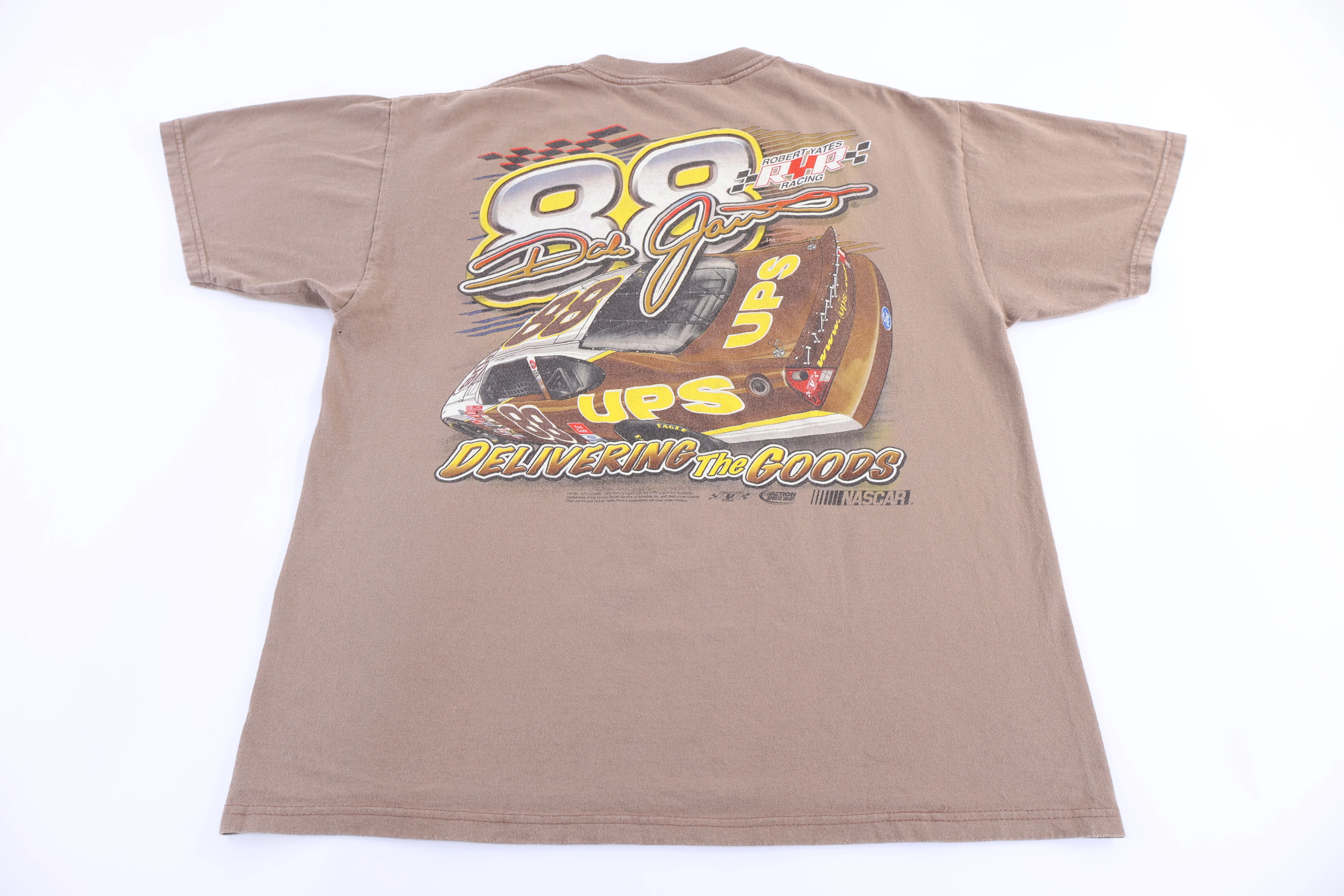 Vintage Dale Jarrett Racing Graphic T-shirt - Image 2