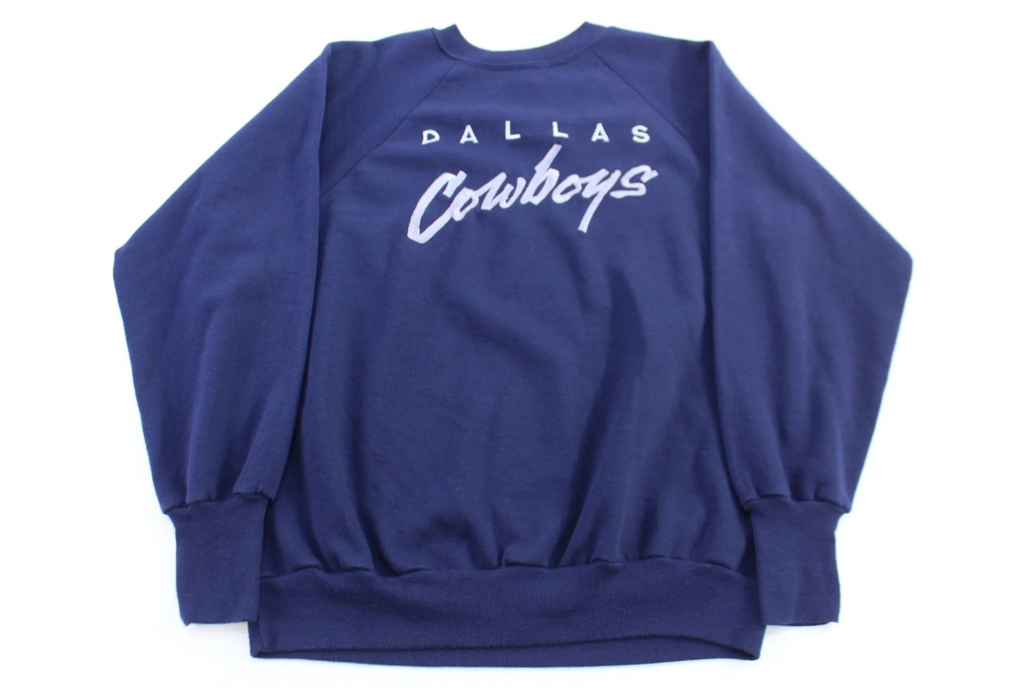 Vintage Dallas Cowboys Football Embroidered Sweatshirt