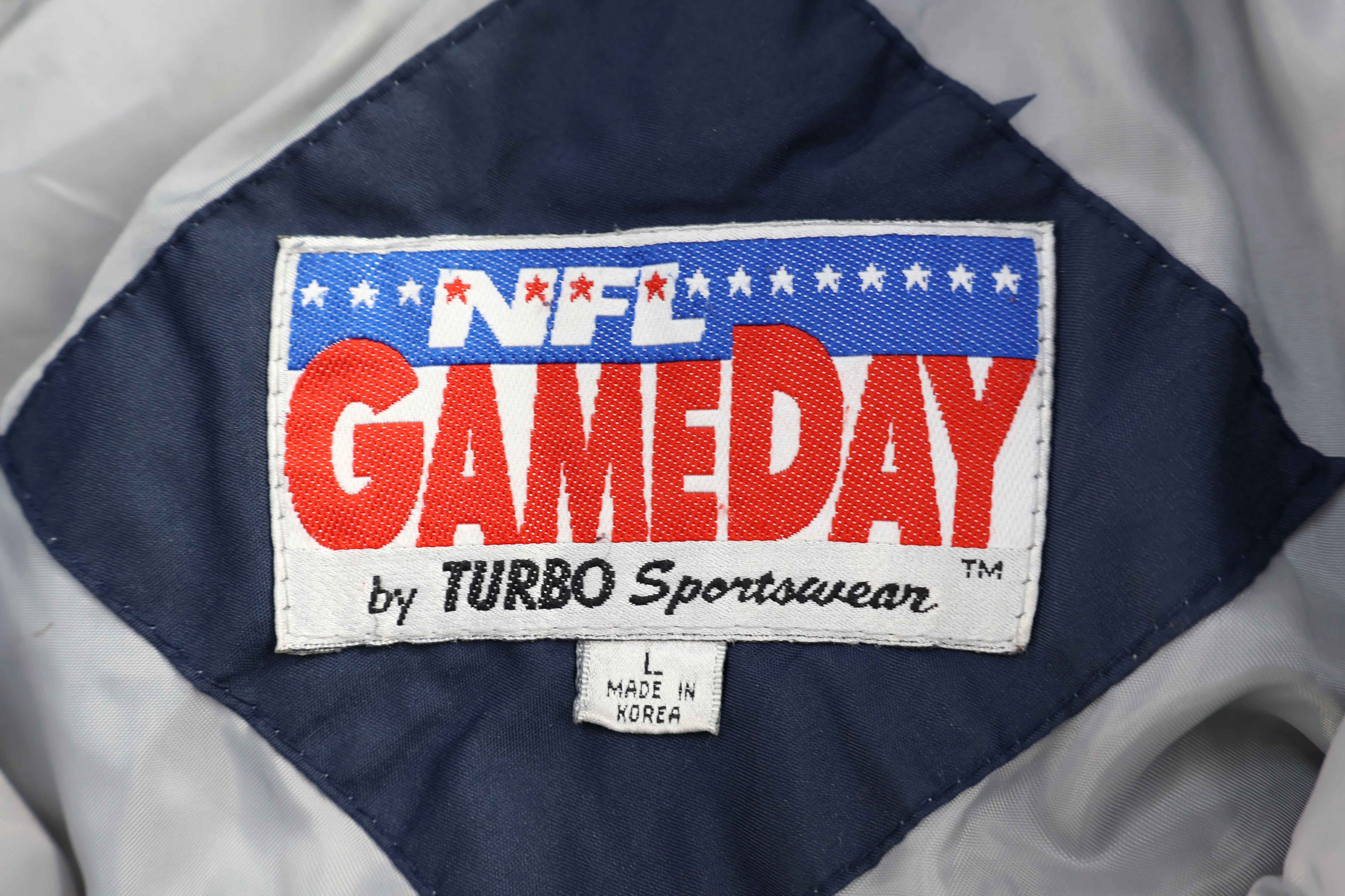 Vintage Dallas Cowboys Football Full Zip Jacket - Image 3