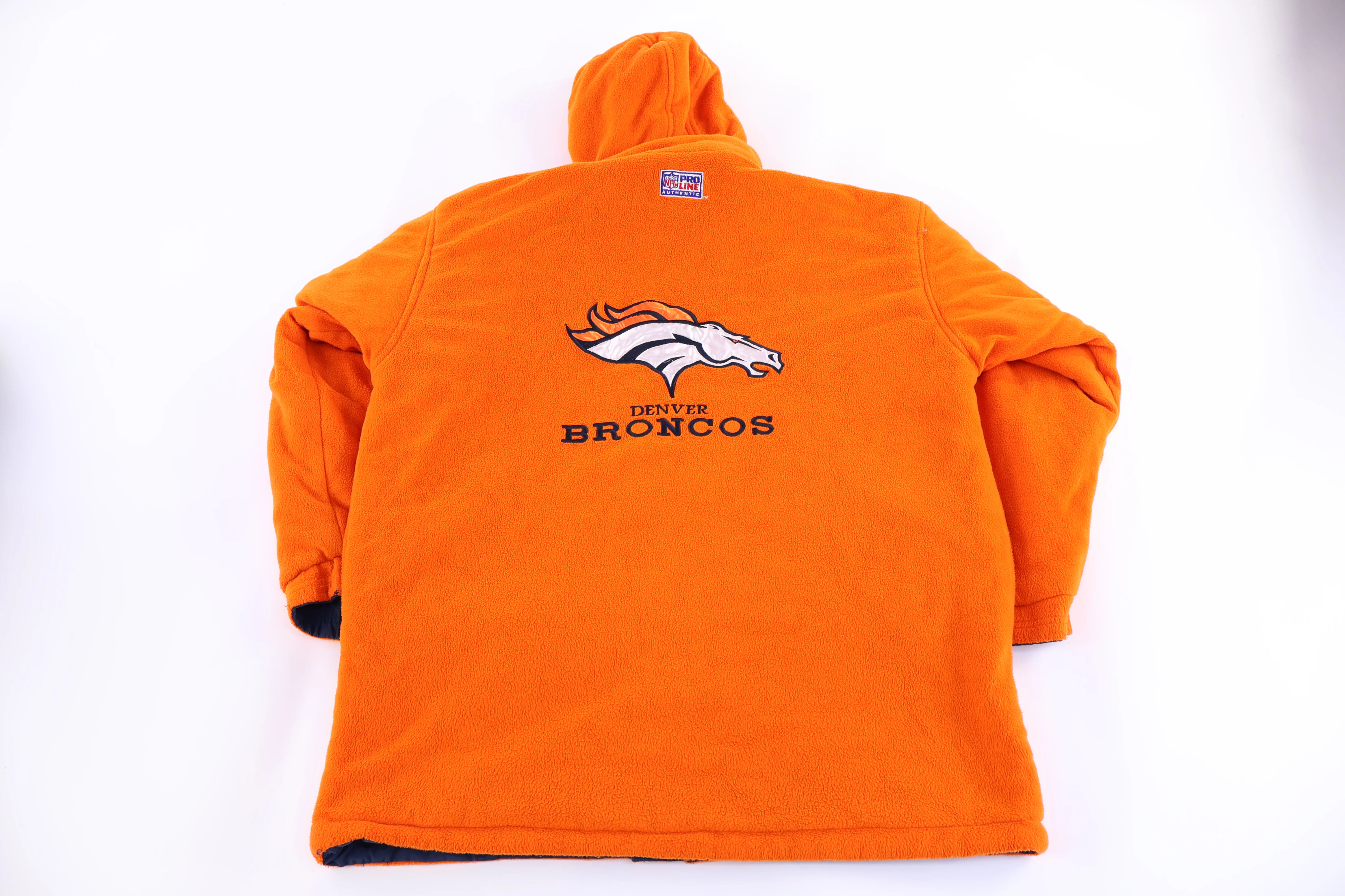 Vintage Denver Broncos Football Full Zip Jacket - Image 2