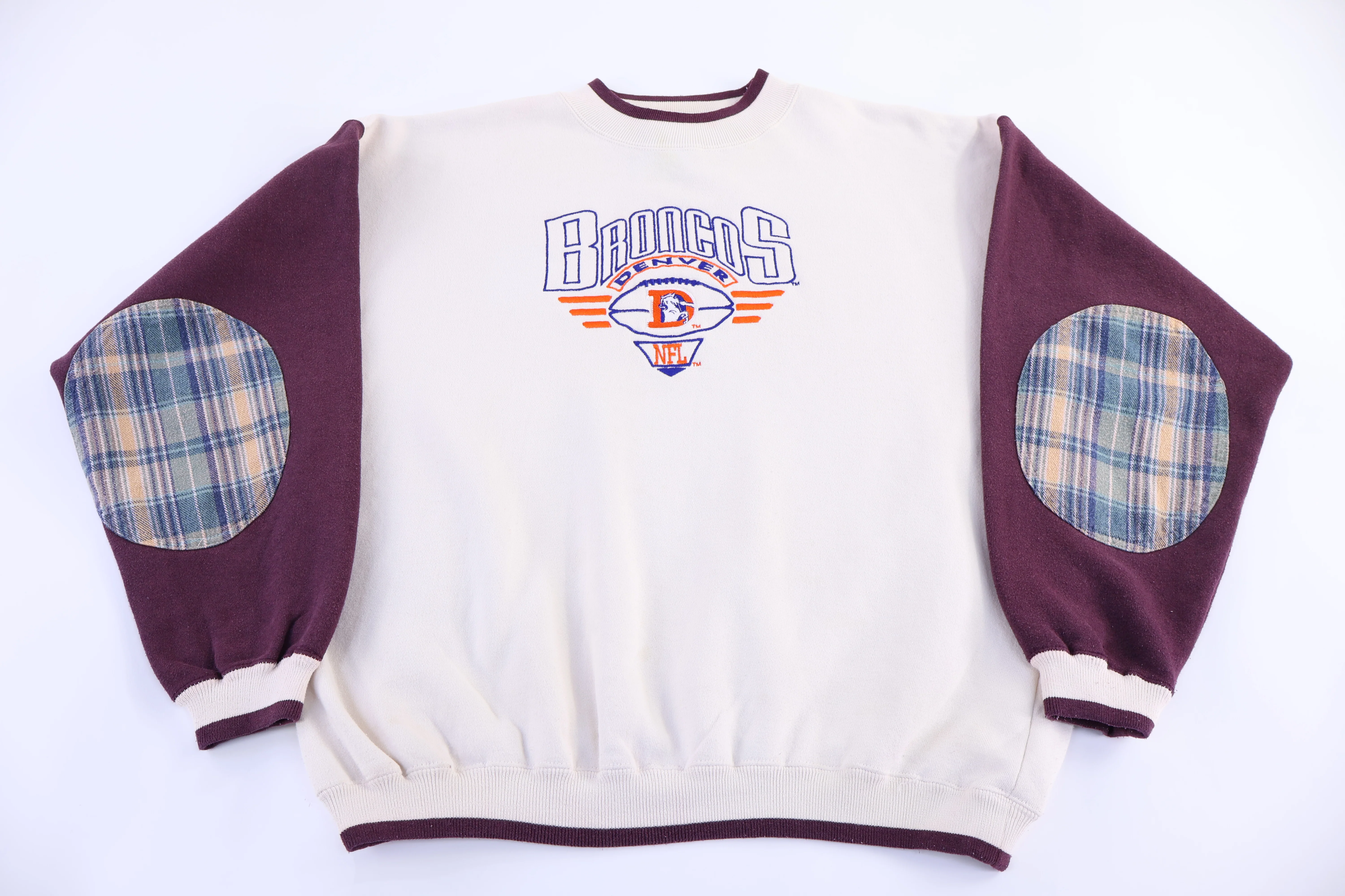 Vintage Denver Broncos Football Sweatshirt