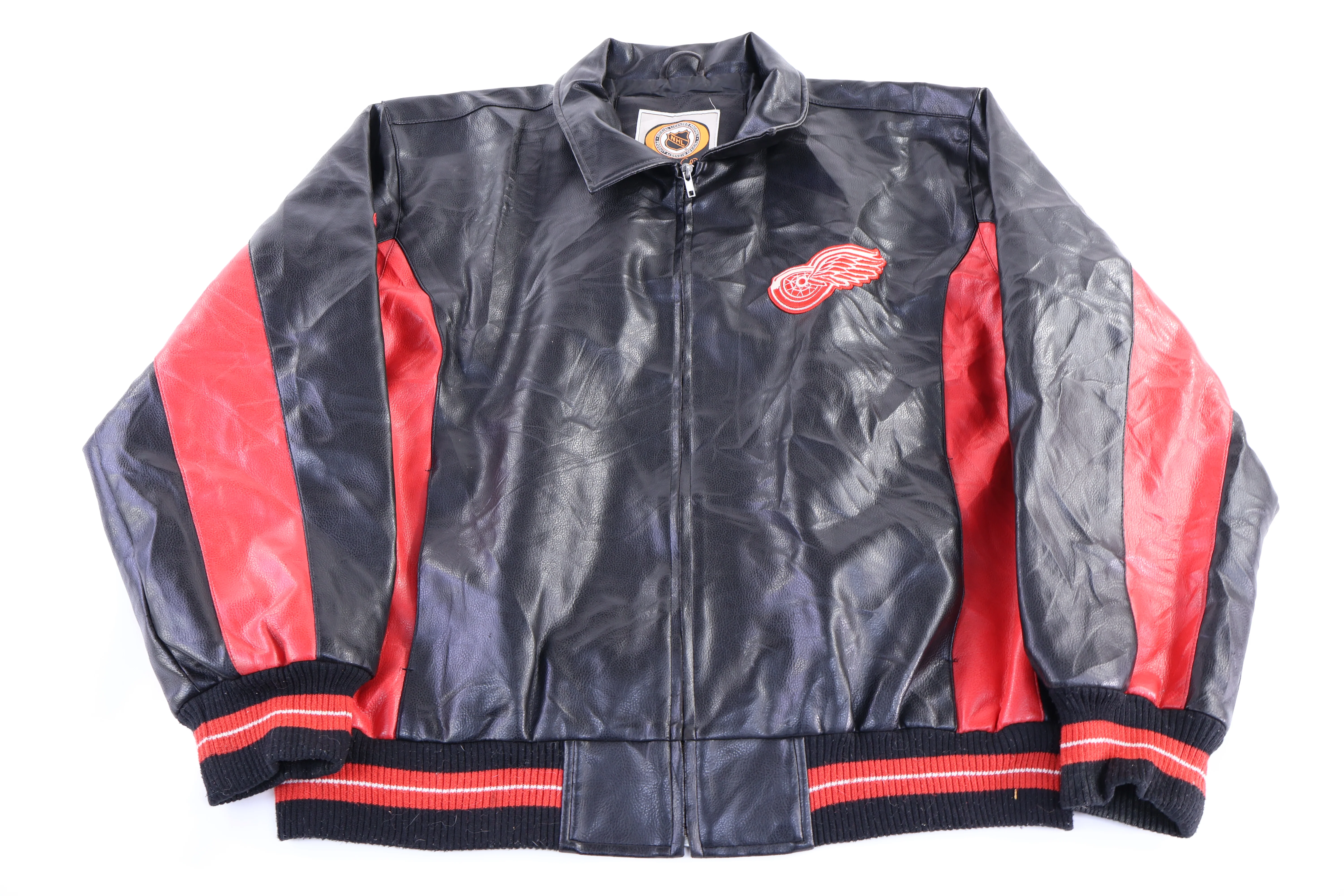 Vintage Detroit Red Wings Hockey Full Zip Jacket