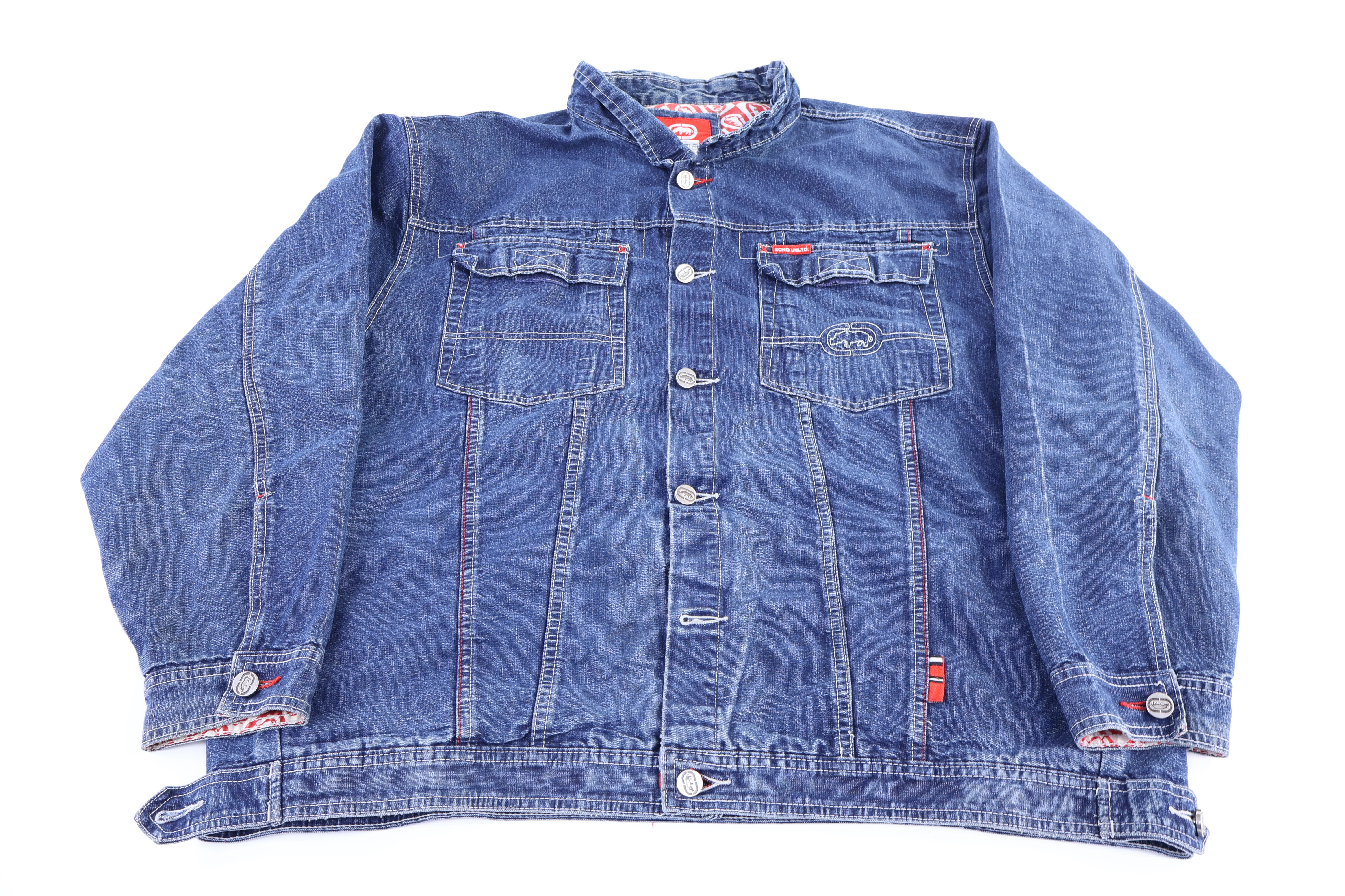 Vintage Ecko Unltd Dark Wash Denim Jacket