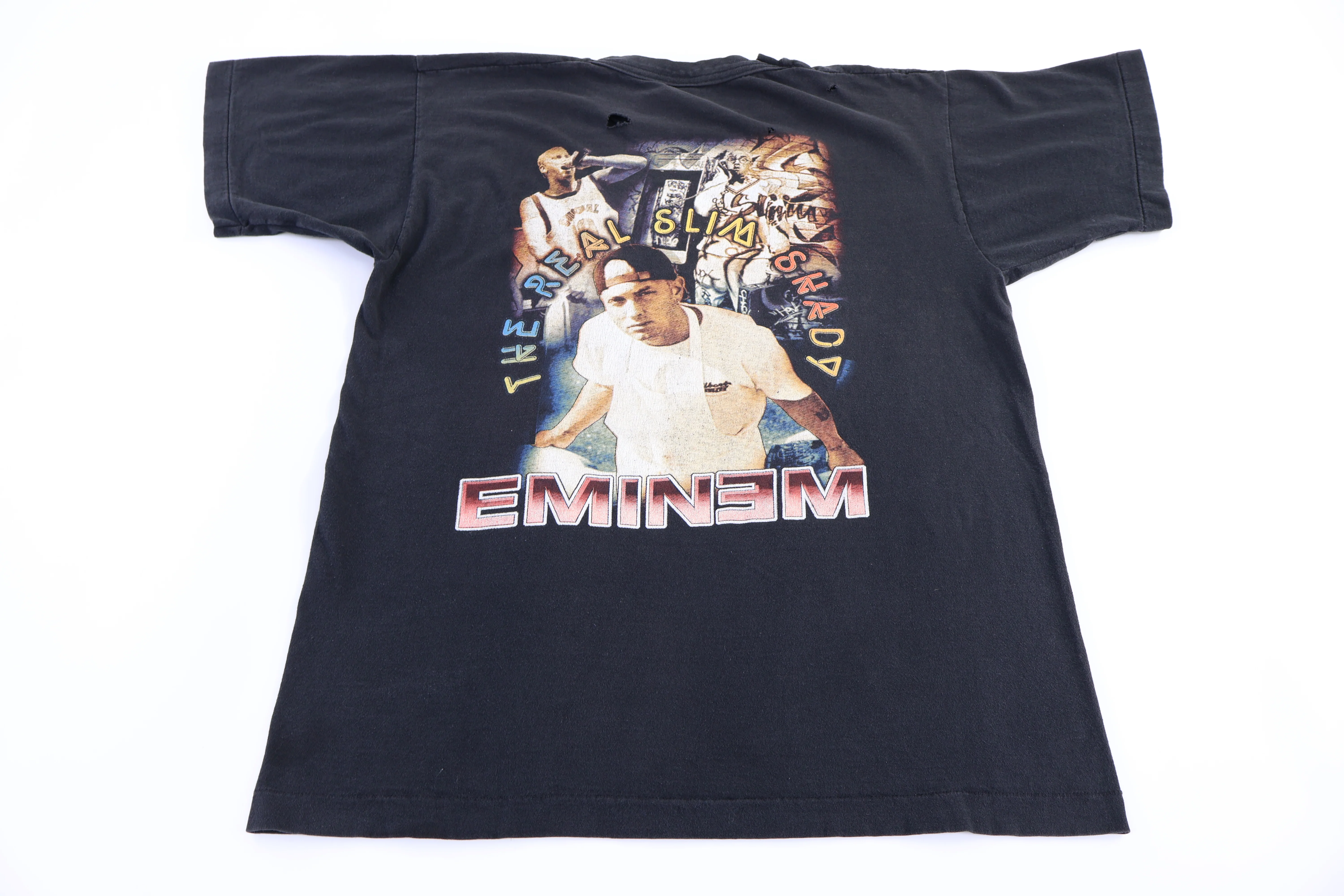 Vintage Eminem The Real Slim Shady Rap T-shirt - Image 2