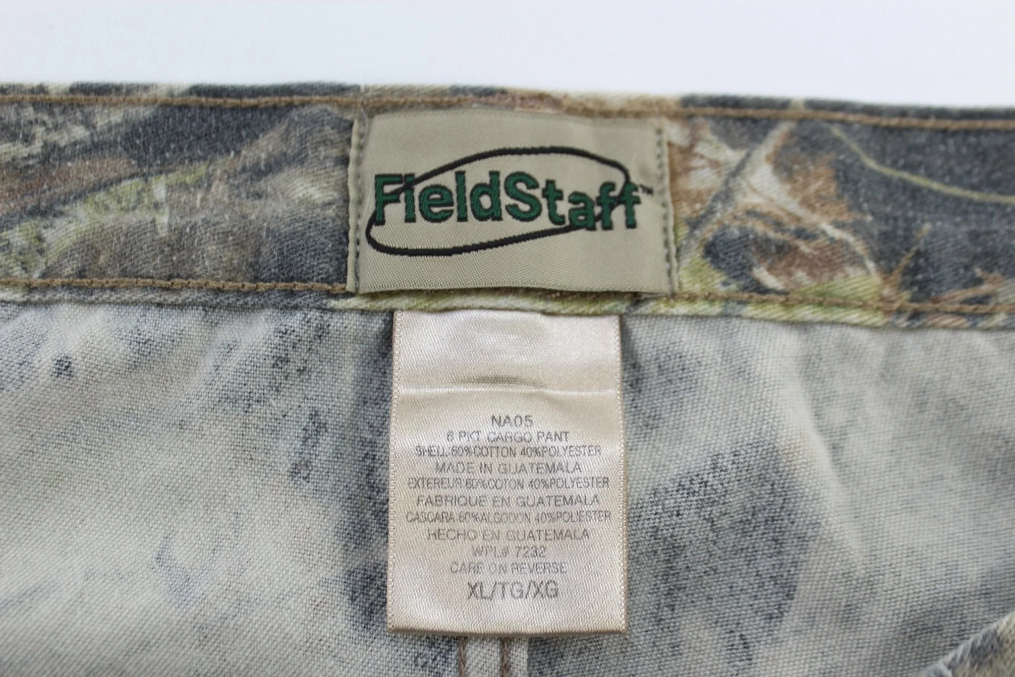 Vintage Field Staff Camo Cargo Pants - Image 3