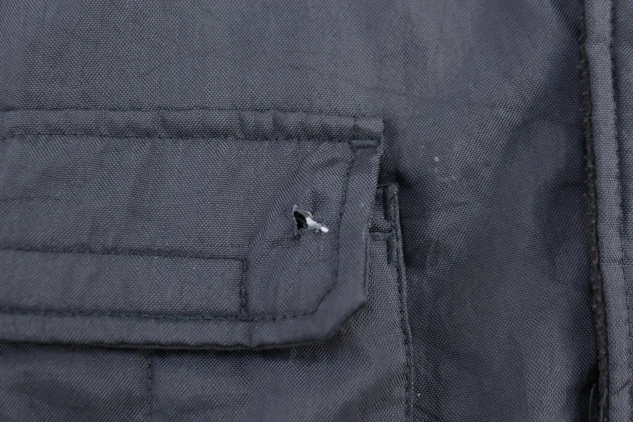 Vintage GAP Black Tactical Full Zip Vest - Image 4