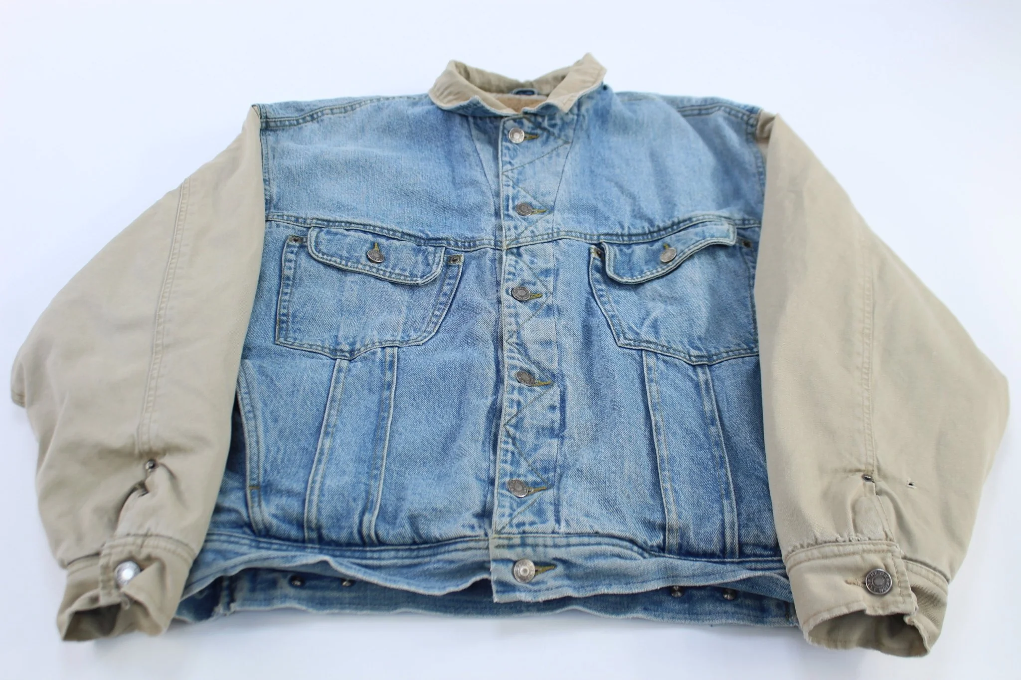 Vintage Gap Denim Varsity Jacket