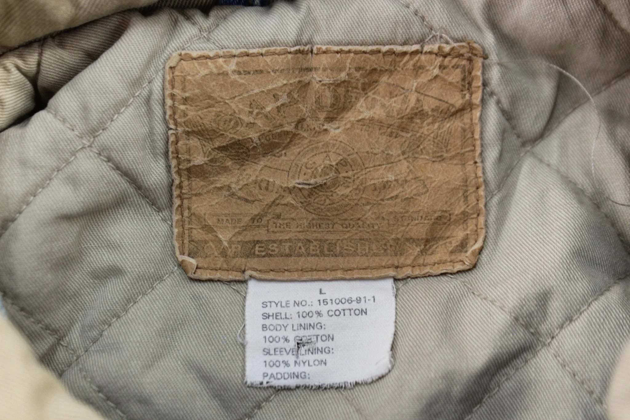 Vintage Gap Denim Varsity Jacket - Image 4