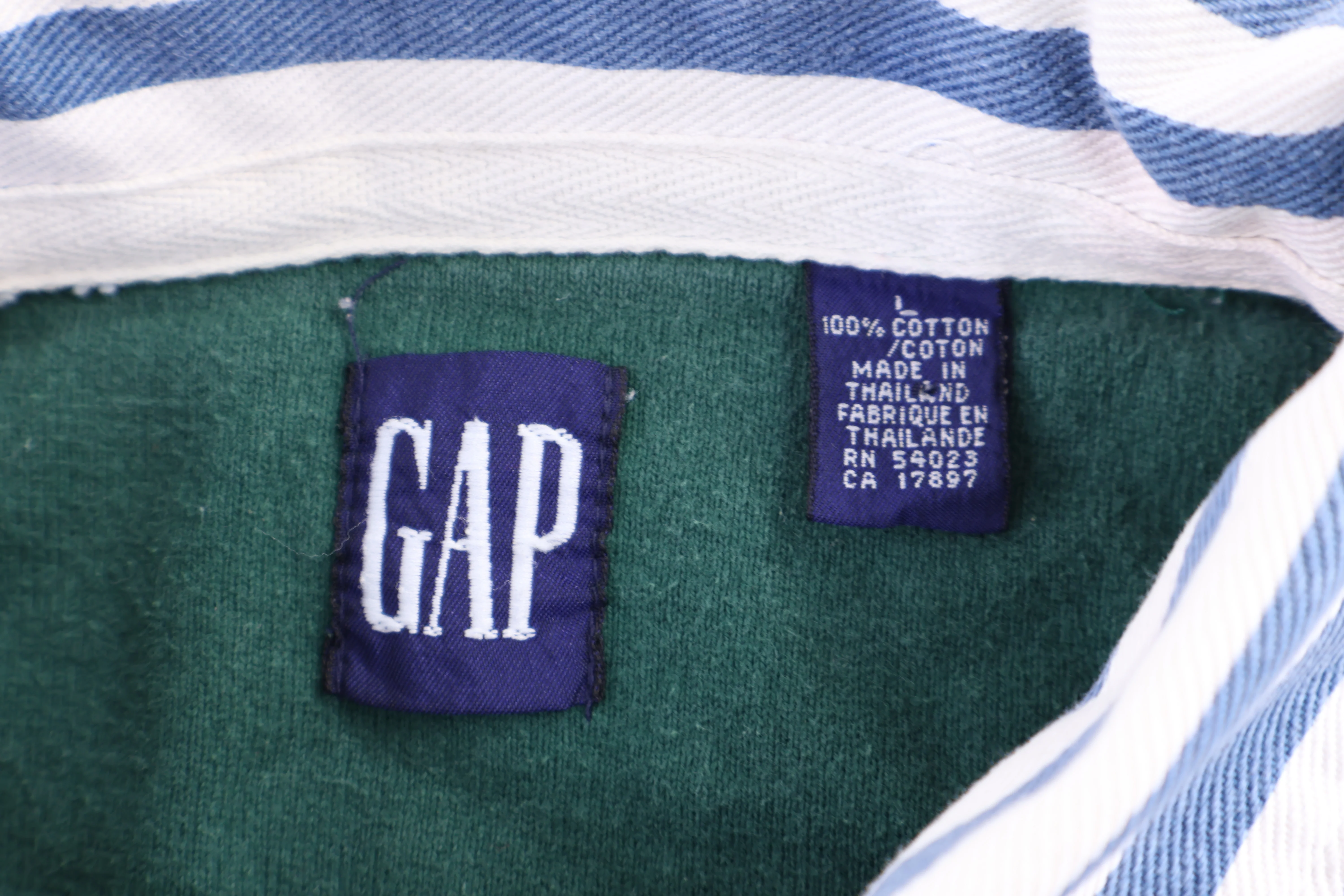 Vintage GAP Green LS Button Up - Image 3