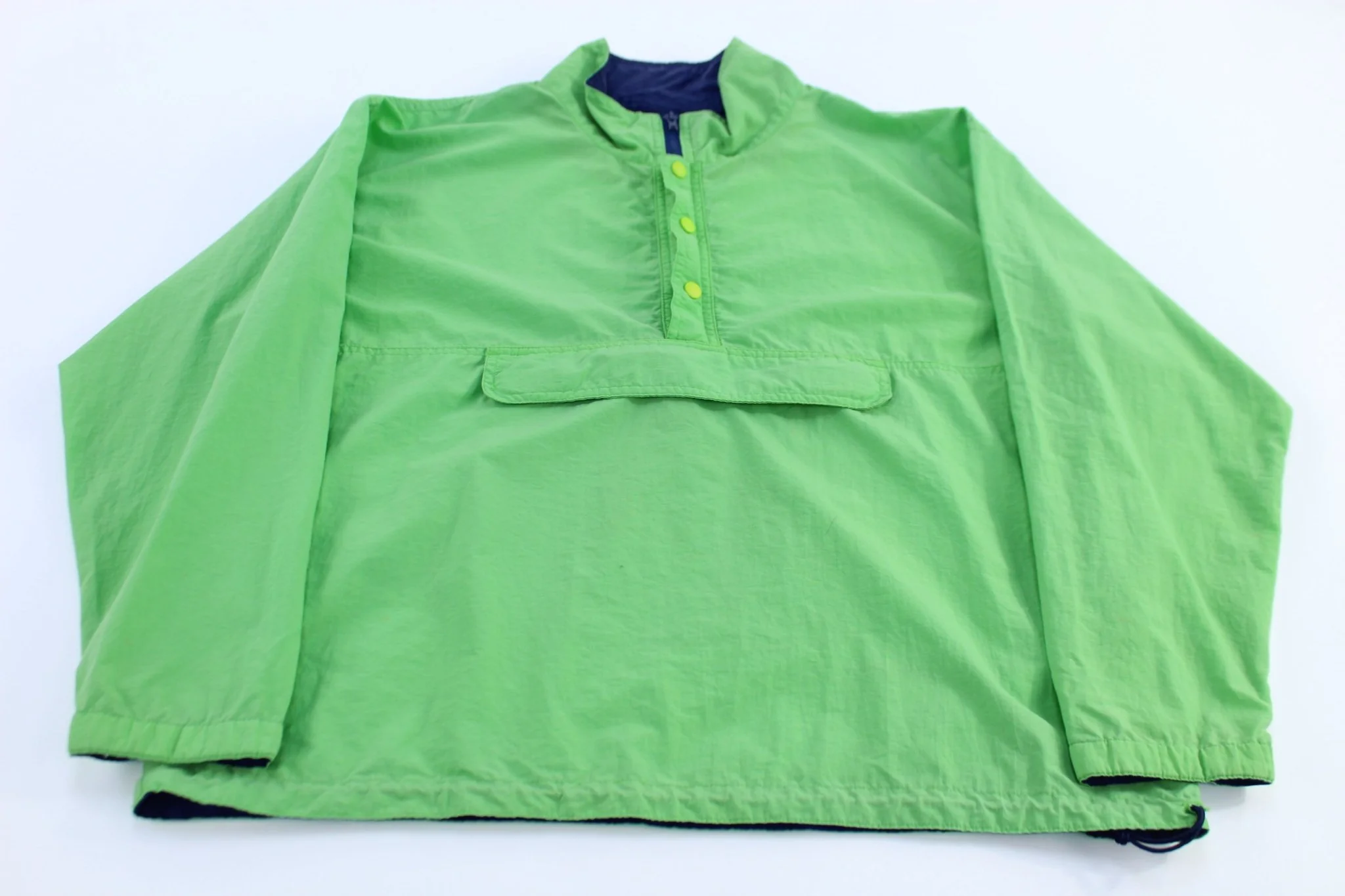 Vintage Gap Green Quarter Zip Windbreaker