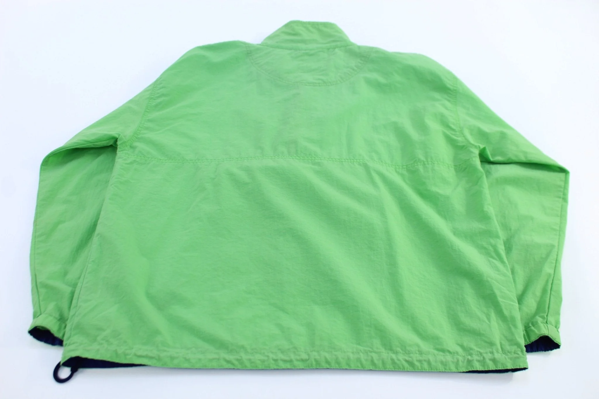 Vintage Gap Green Quarter Zip Windbreaker - Image 2