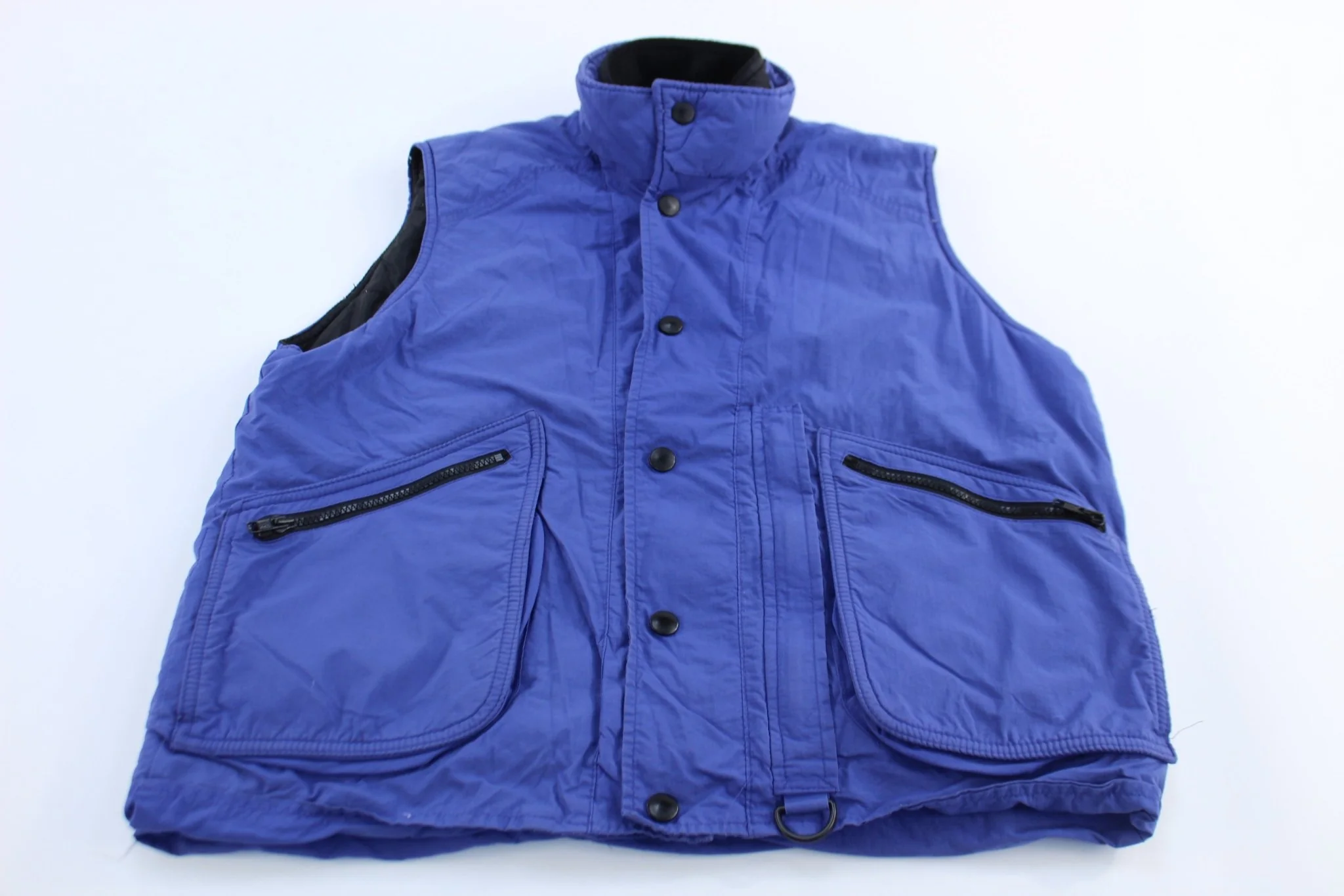 Vintage Gap Tech Purple Zip Up Vest