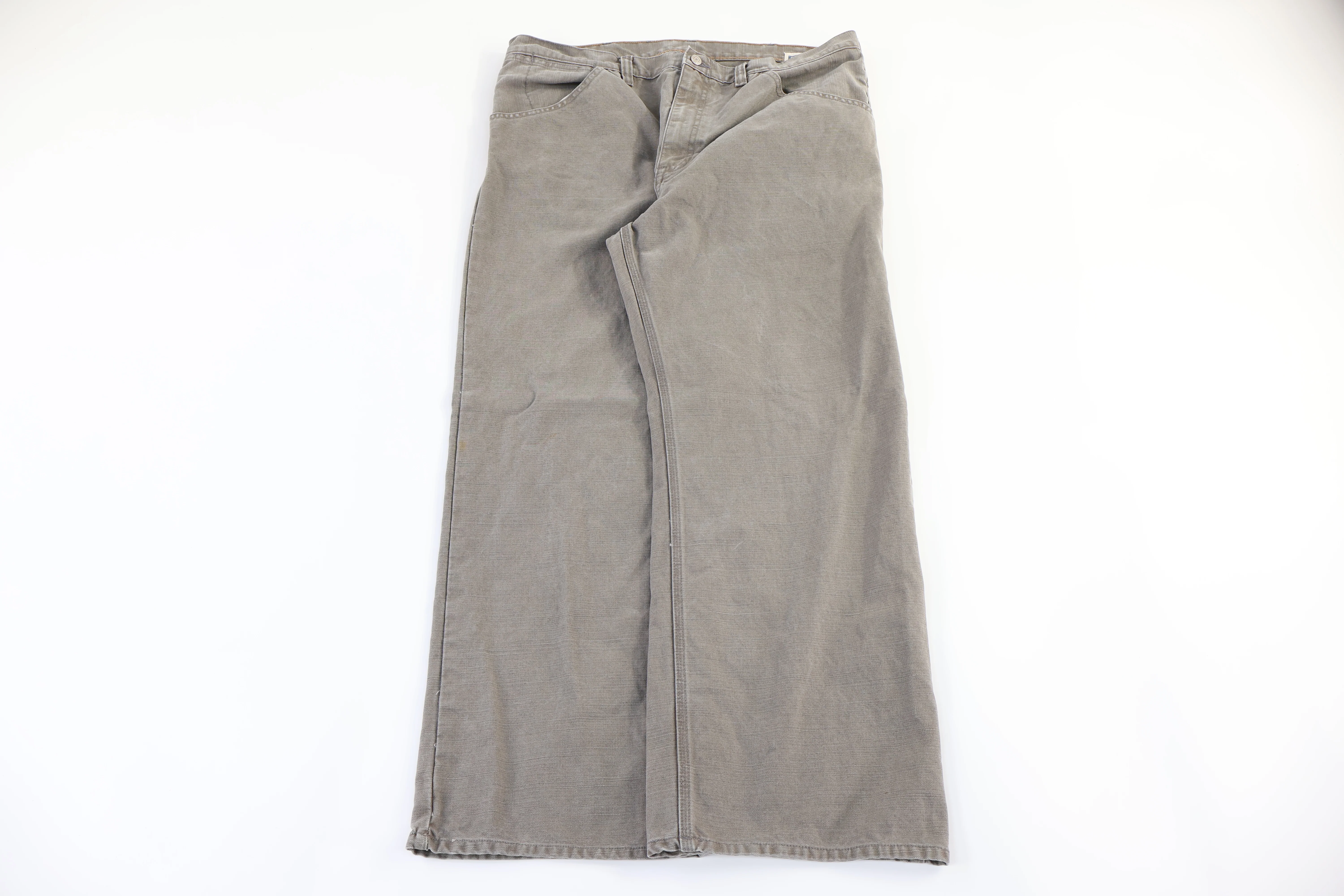 Vintage GAP Worker Grey Denim Jeans - Image 2