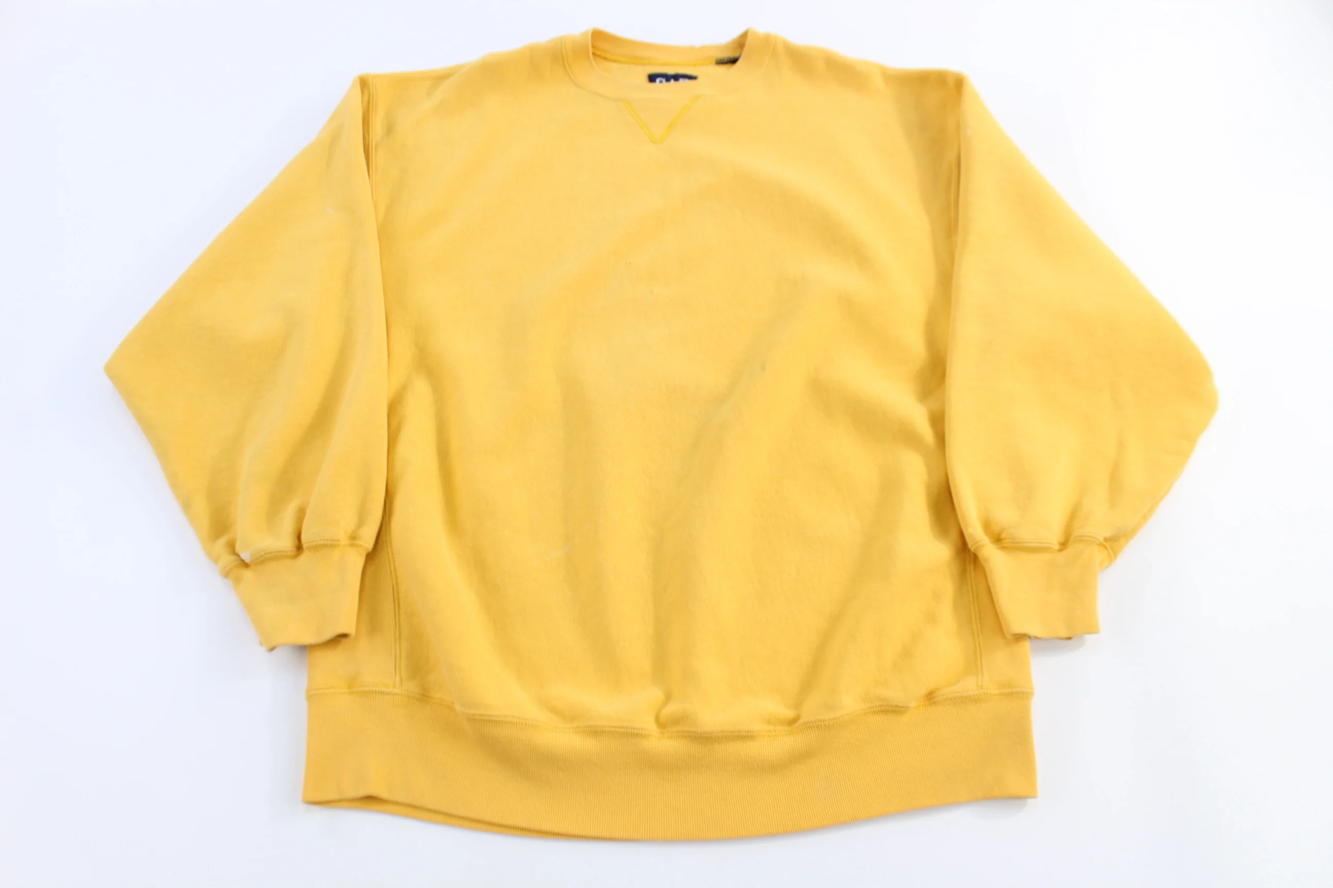 Vintage GAP Yellow Blank Sweatshirt
