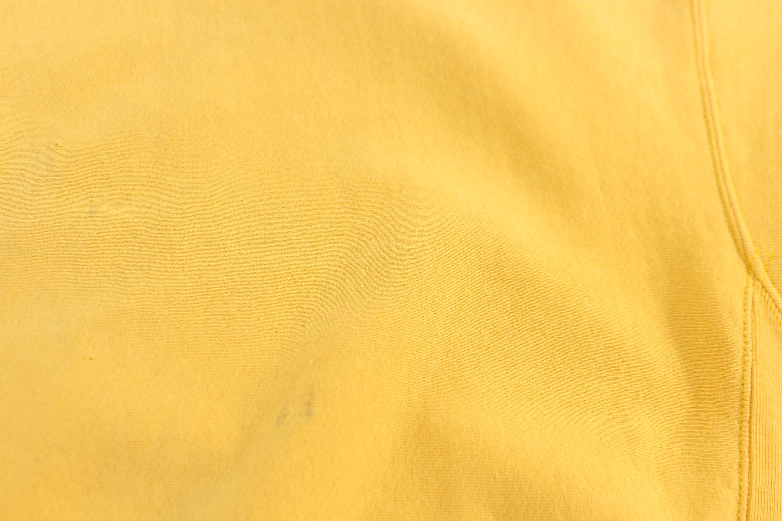 Vintage GAP Yellow Blank Sweatshirt - Image 3