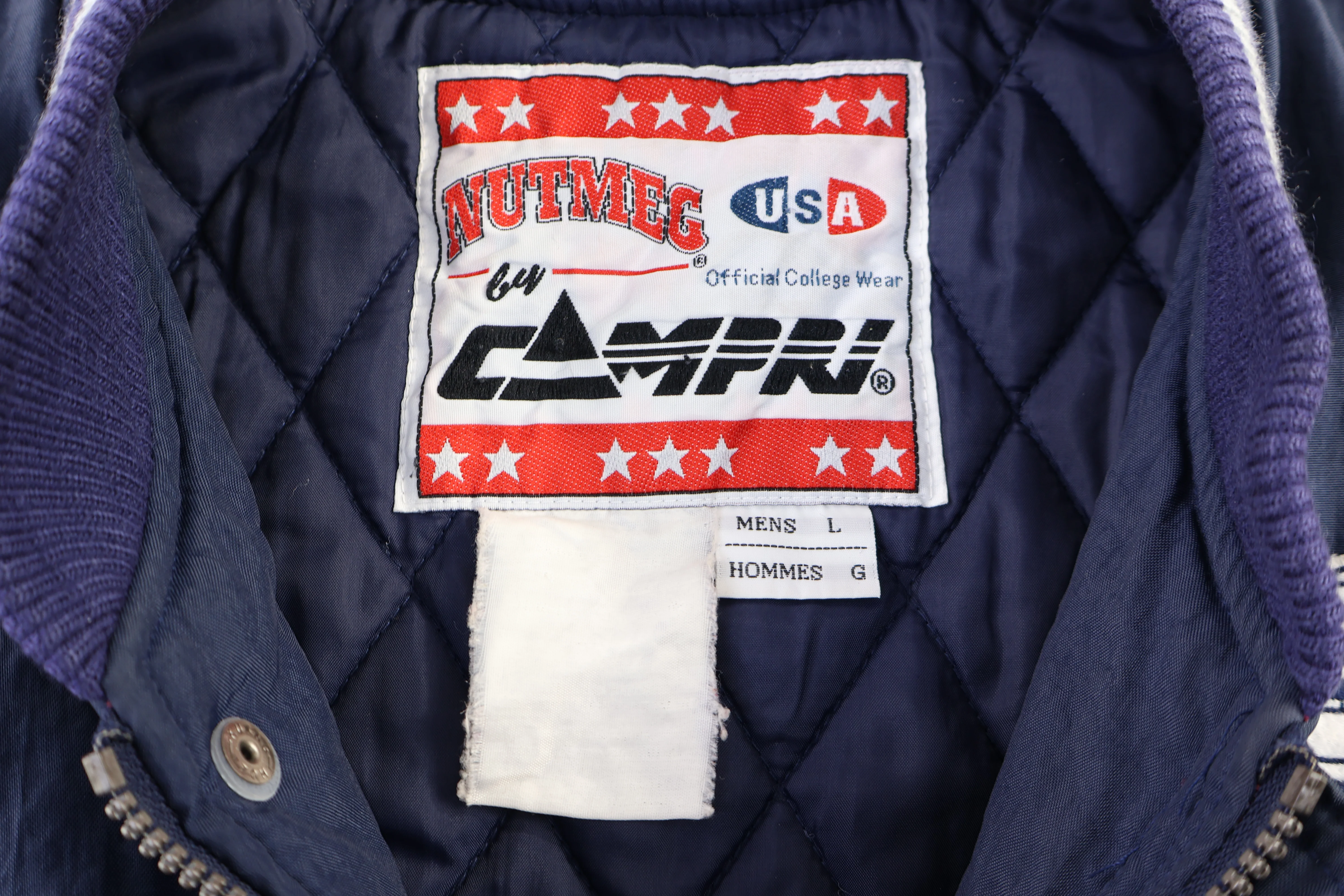 Vintage Georgetown University Bomber Jacket - Image 4