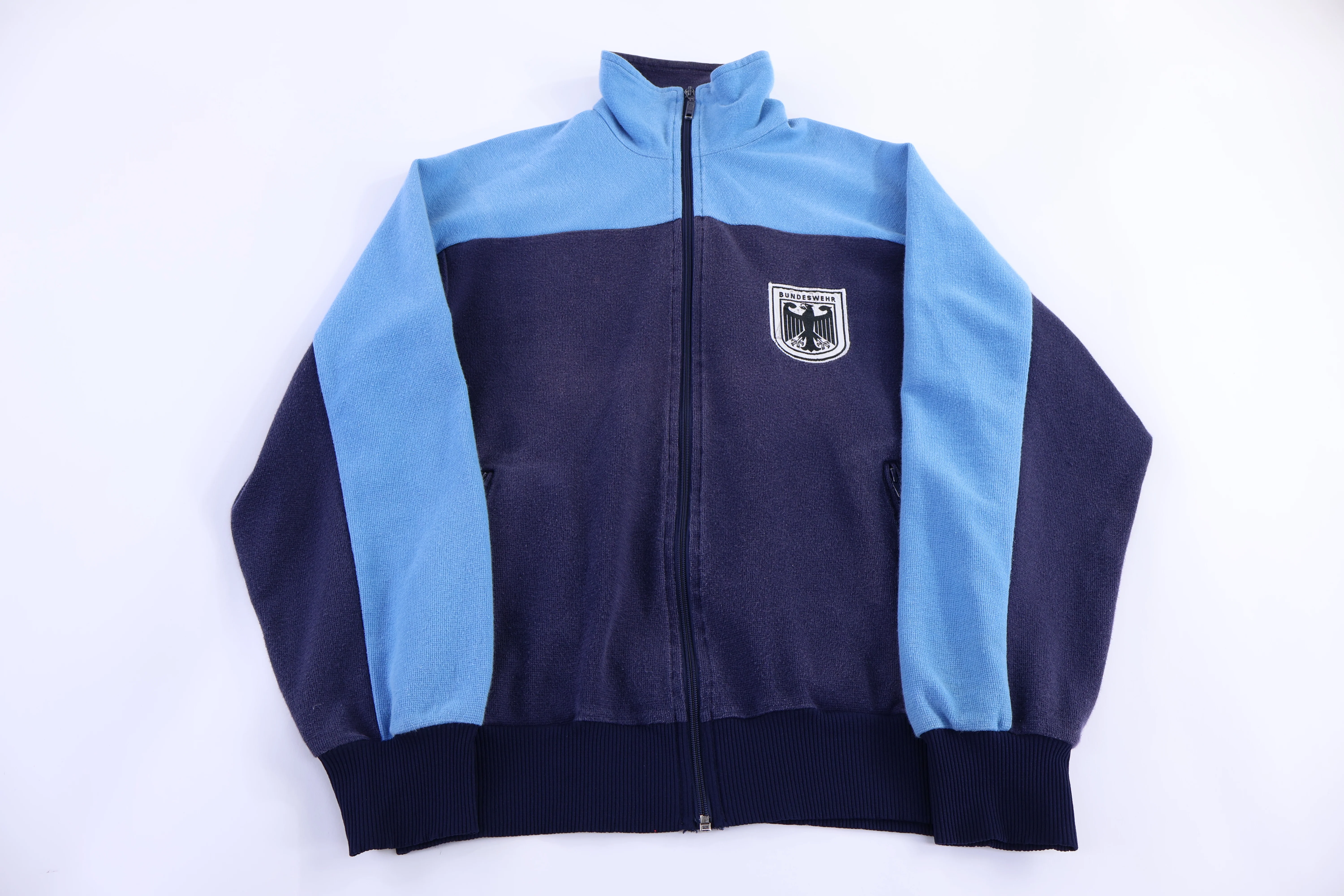 Vintage German Army Bundeswehr Full Zip Track Jacket