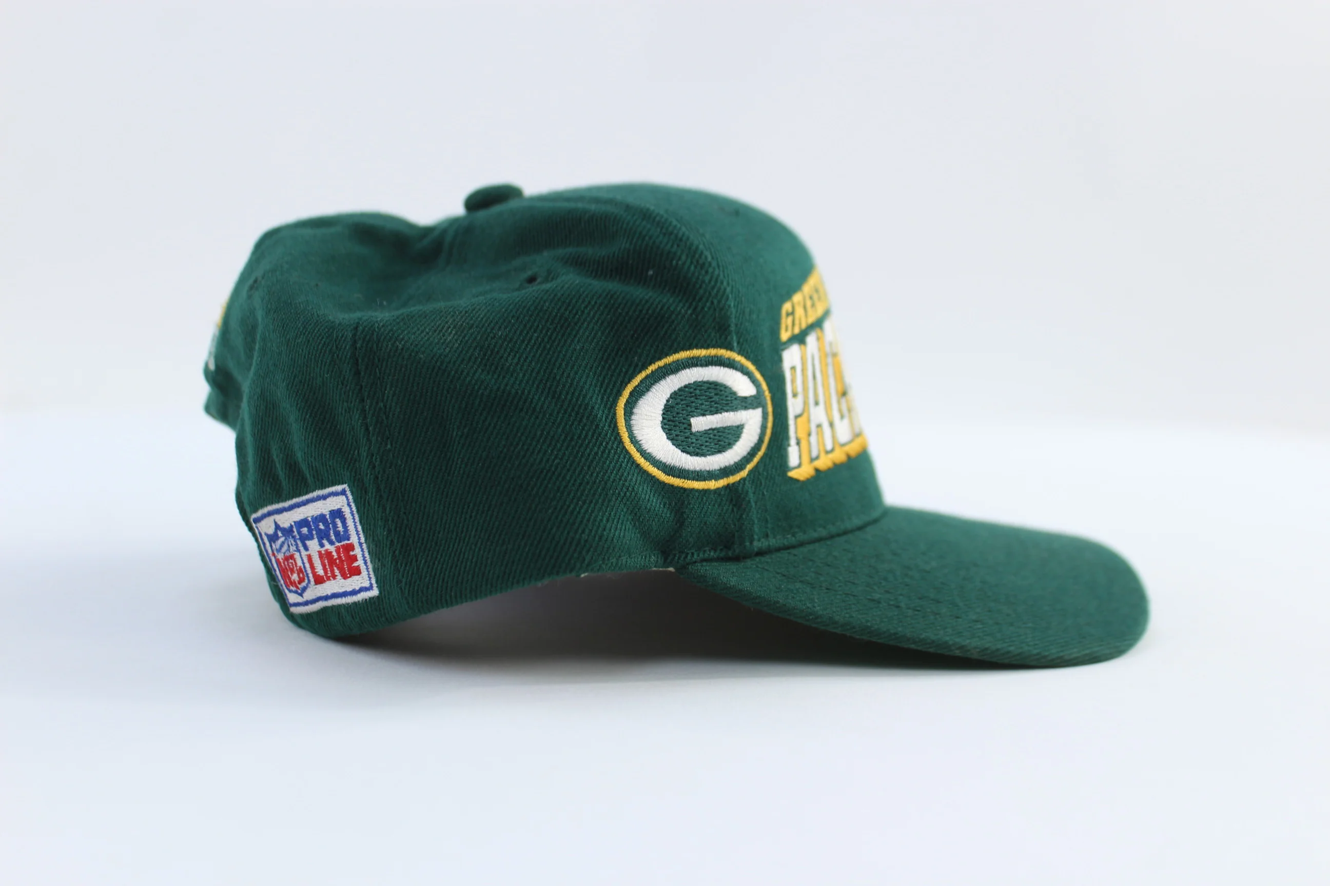 Vintage Green Bay Packers Football Snapback Hat - Image 4