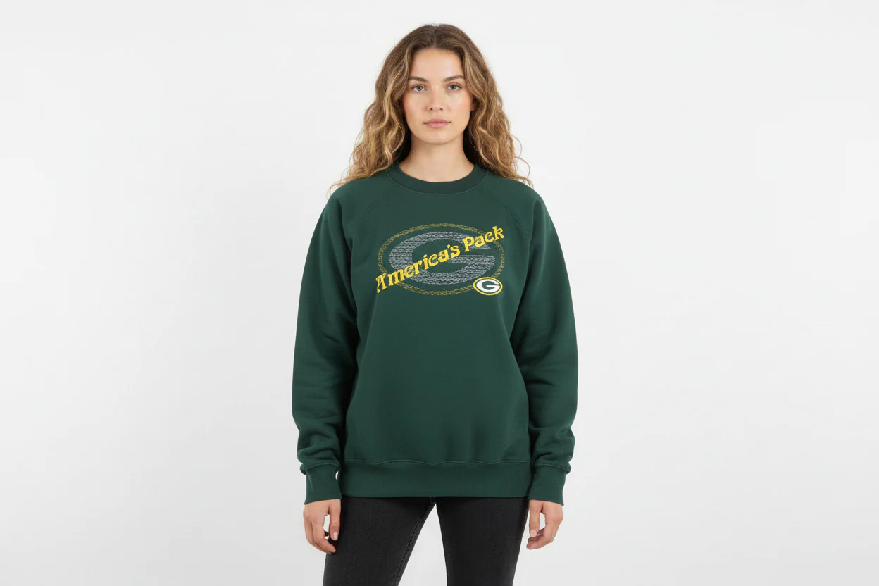 Vintage Green Bay Packers Football Sweatshirt