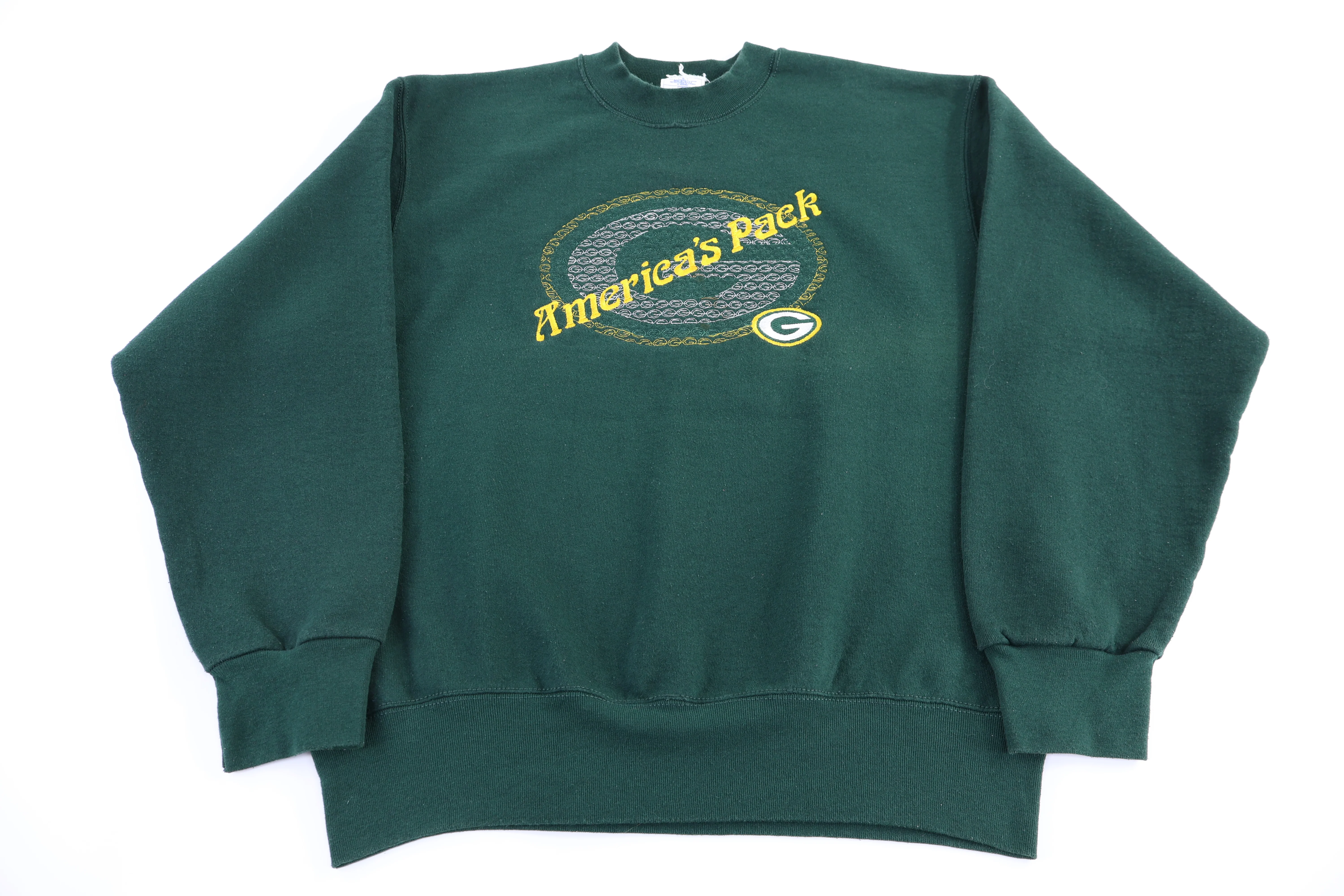 Vintage Green Bay Packers Football Sweatshirt - Image 2