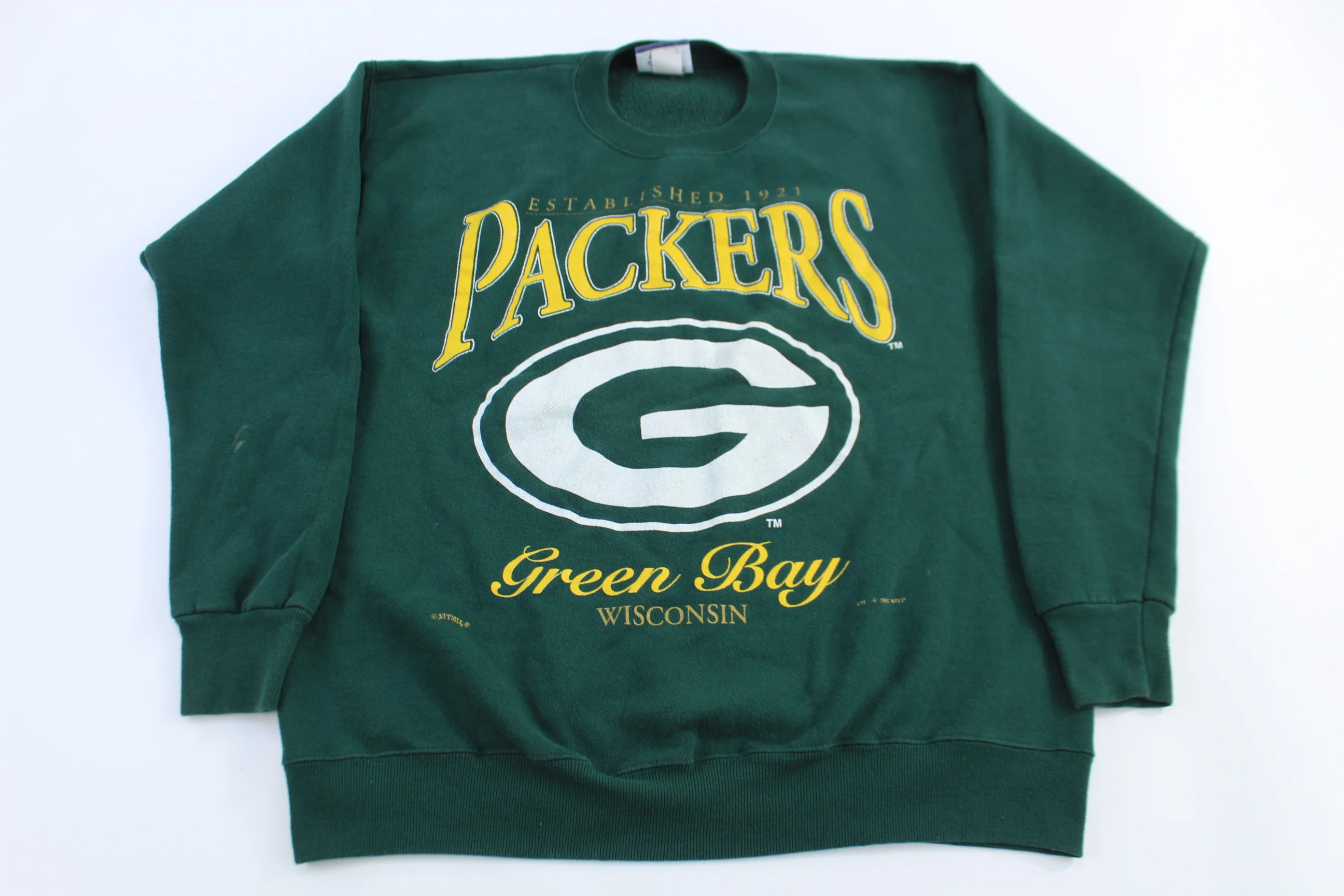 Vintage Green Bay Packers Football Sweatshirt