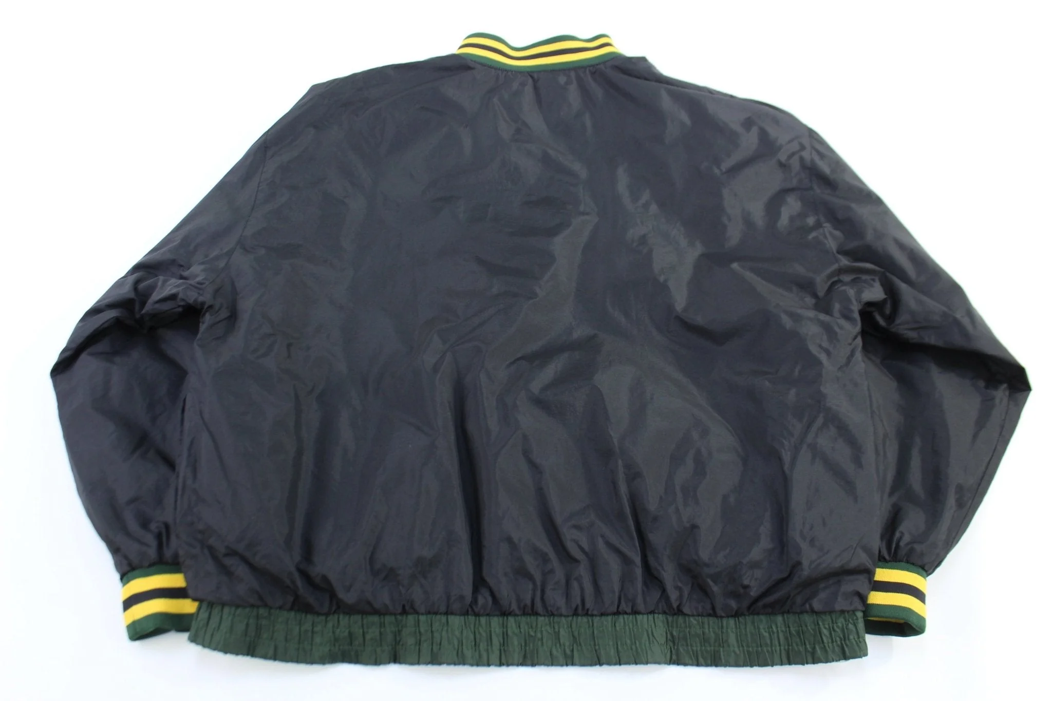 Vintage Green Bay Packers Reversible Pullover Windbreaker - Image 2