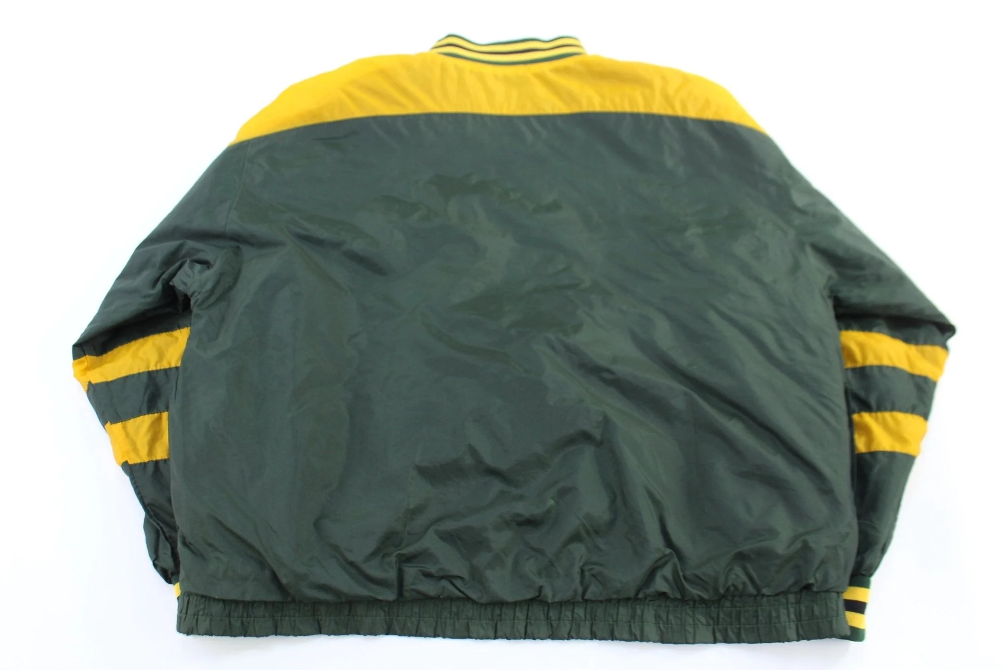 Vintage Green Bay Packers Reversible Pullover Windbreaker - Image 4
