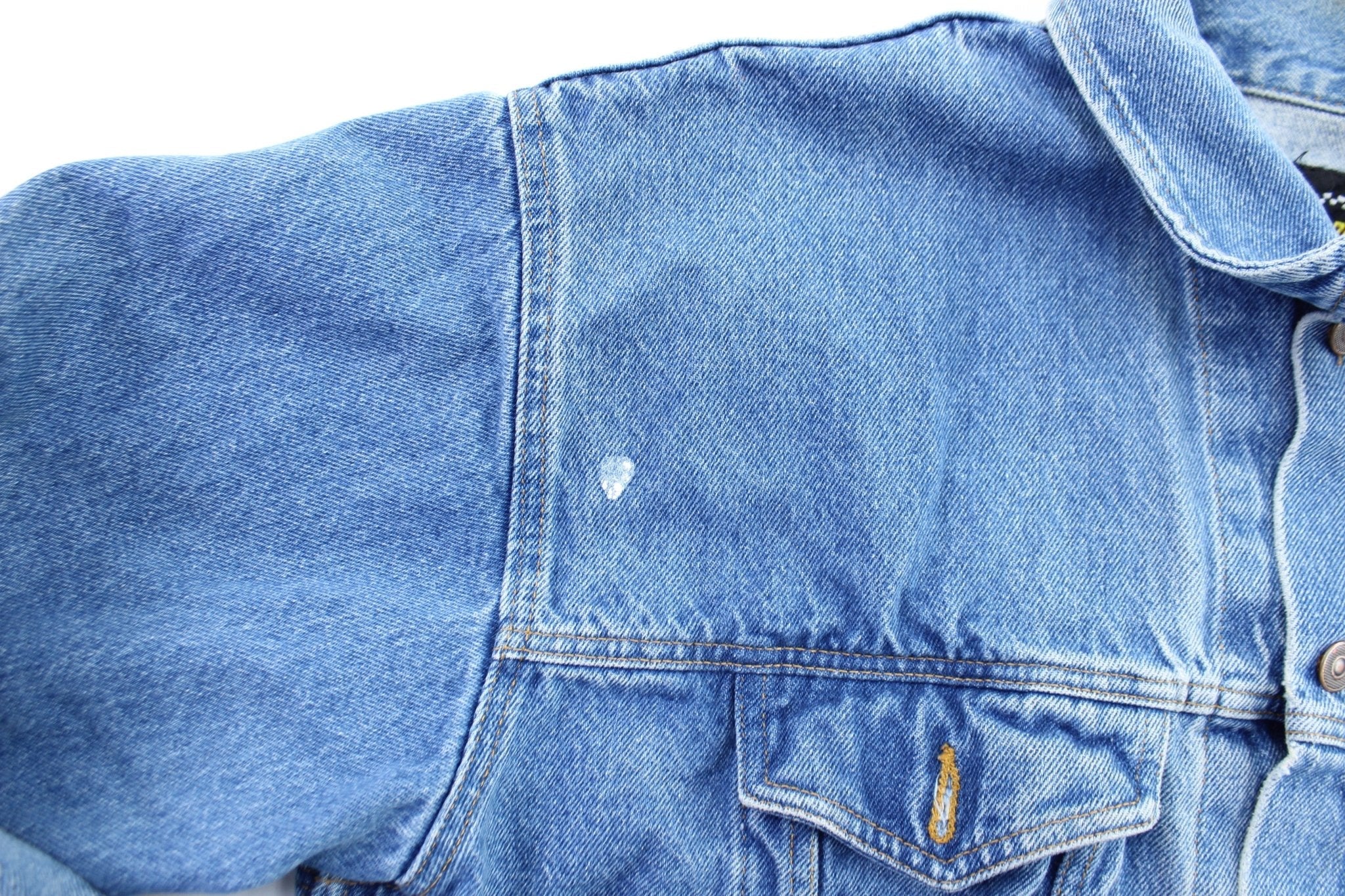 Vintage Hard Rock Orlando Embroidered Denim Jacket - Image 3