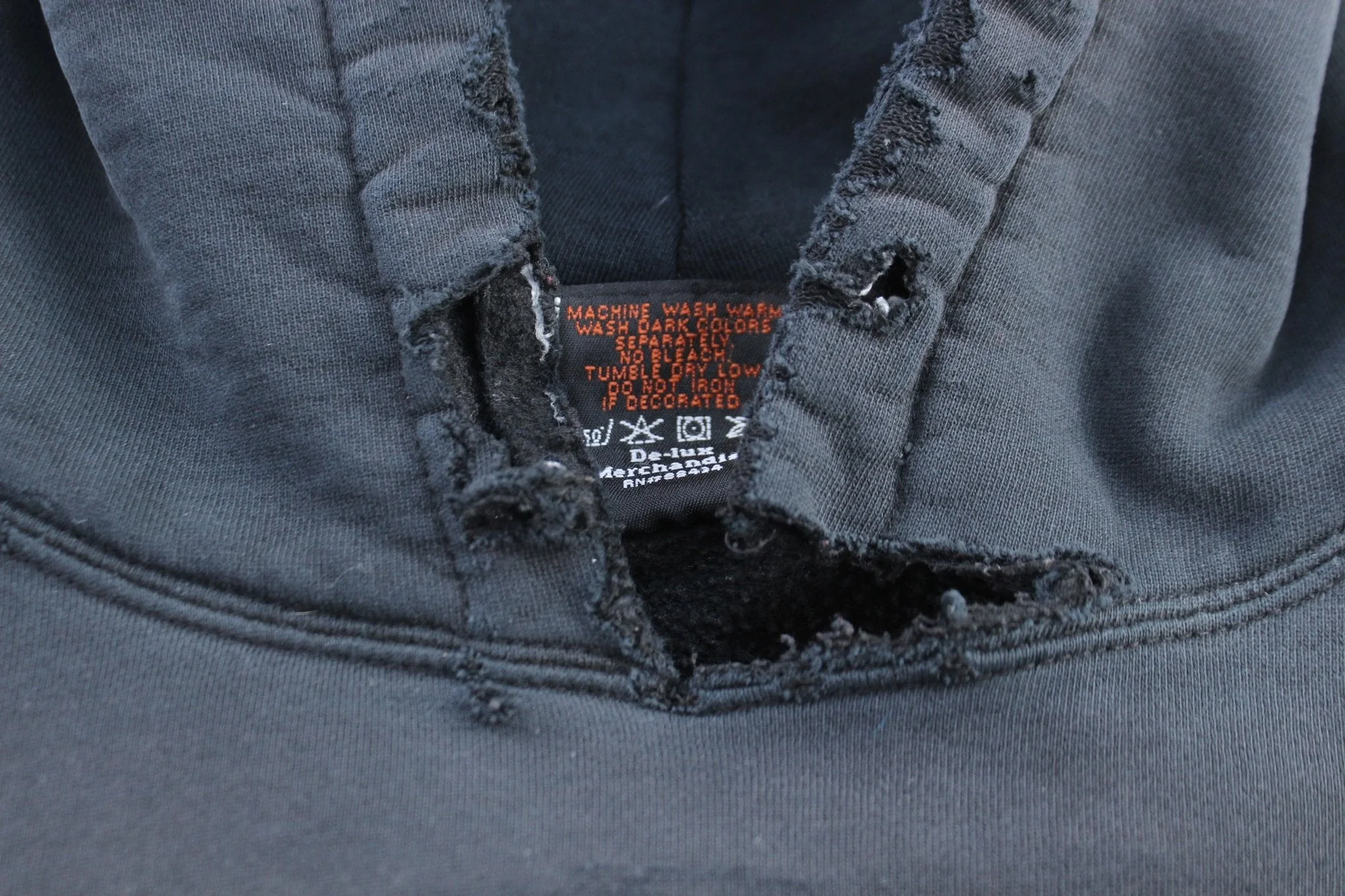 Vintage Harley Davidson Motorcycles Amarillo, Texas Sleeveless Hoodie - Image 5