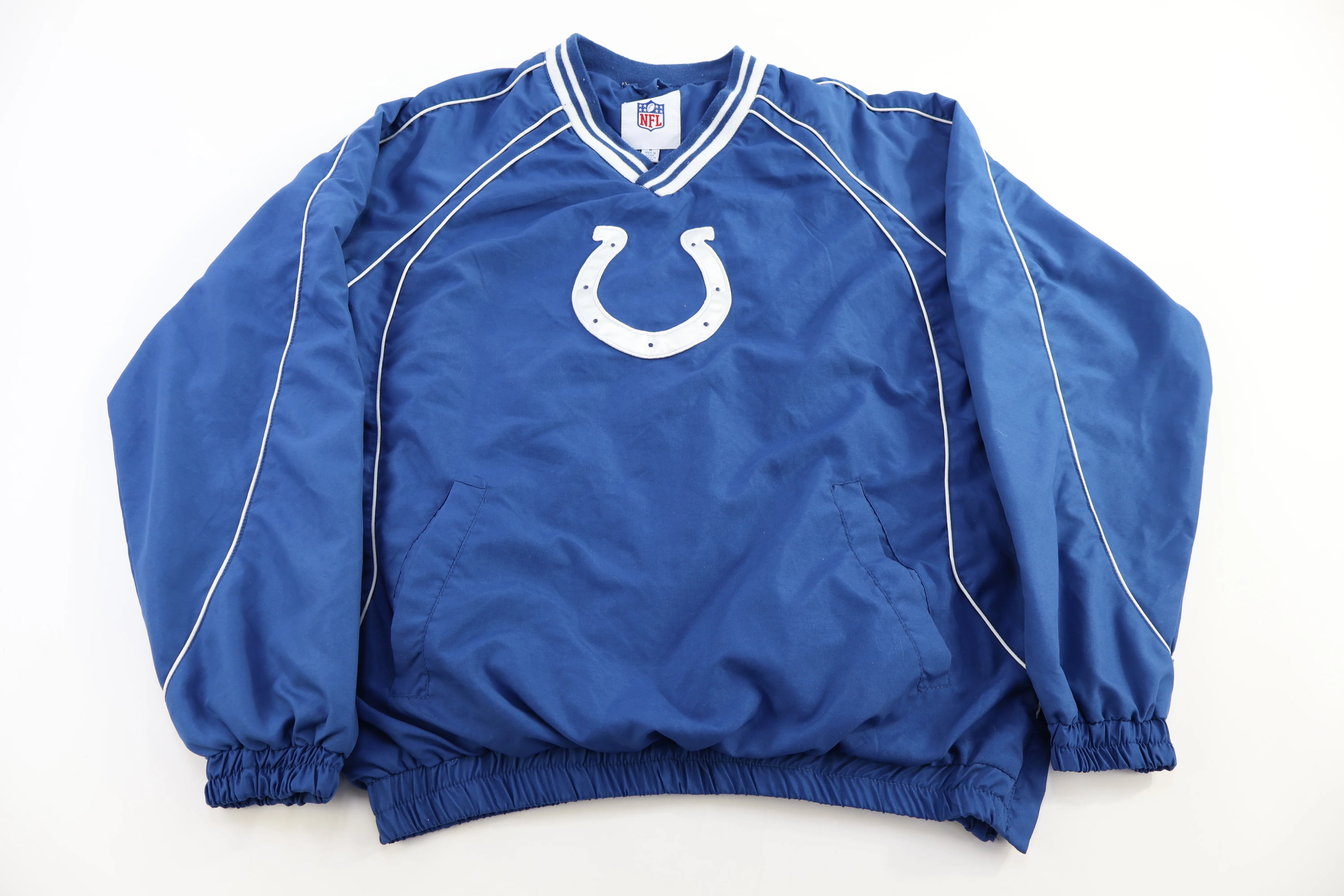 Vintage Indianapolis Colts Football Pullover Windbreaker