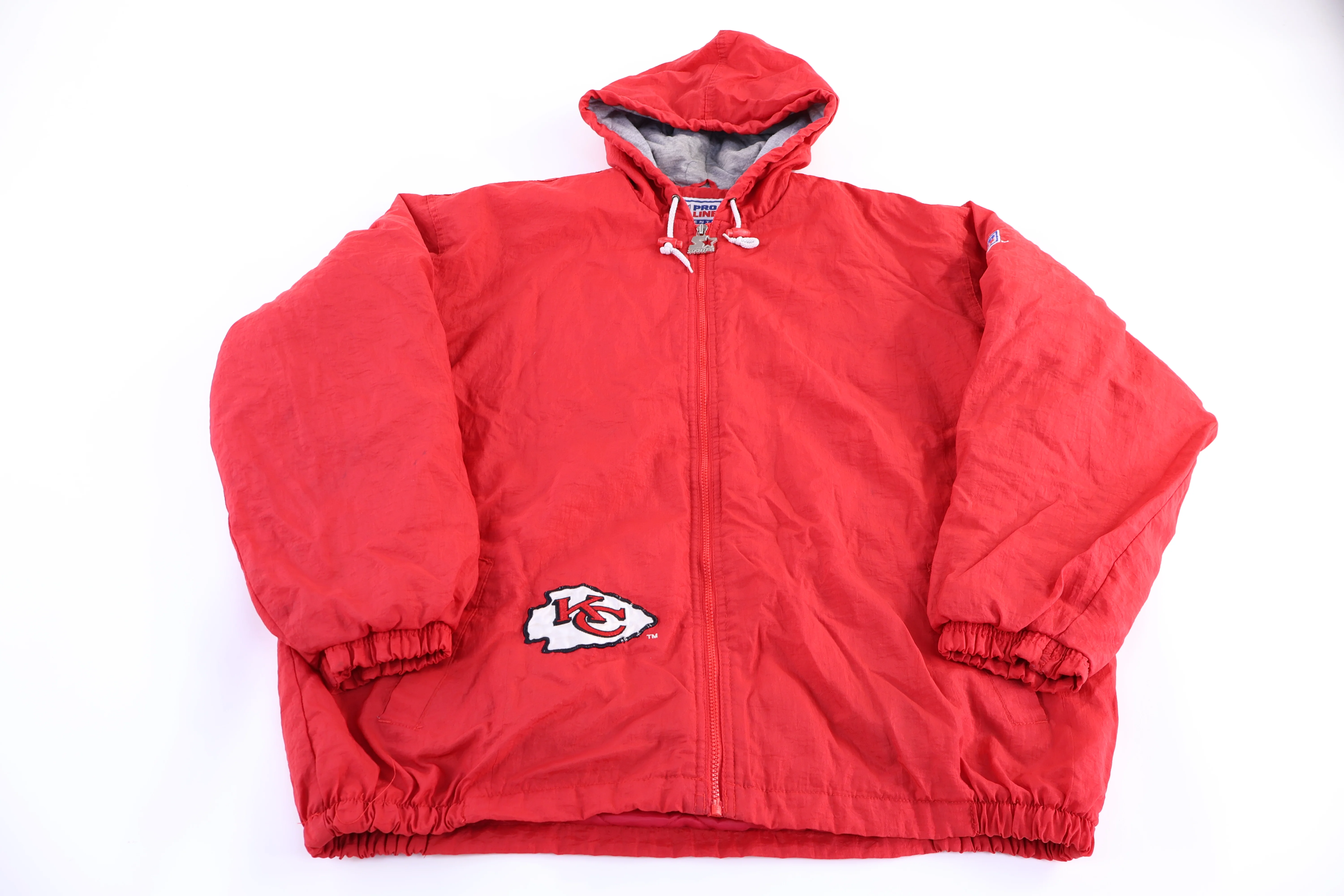 Vintage Kansas City Chiefs Football Full Zip Jacket