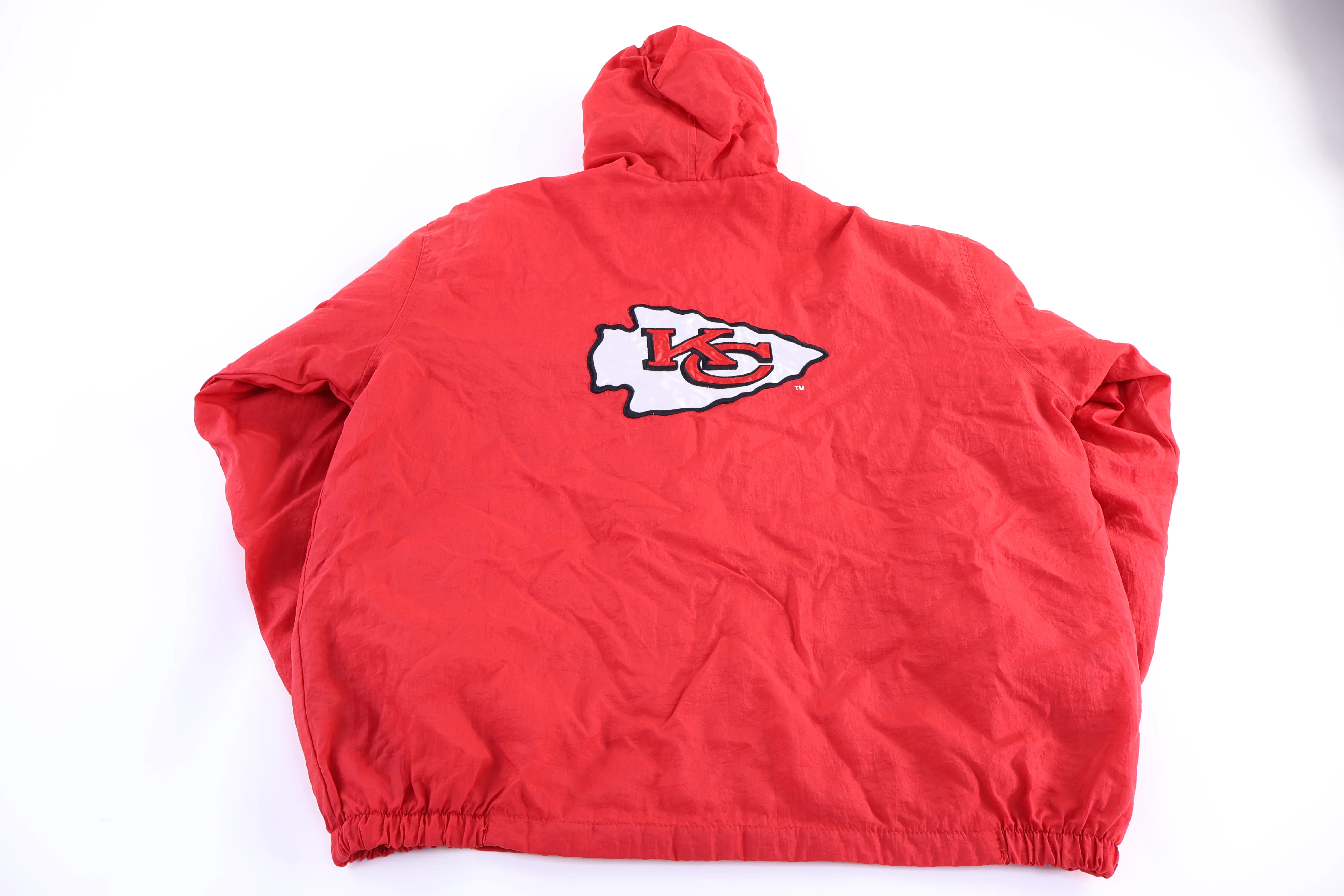 Vintage Kansas City Chiefs Football Full Zip Jacket - Image 2