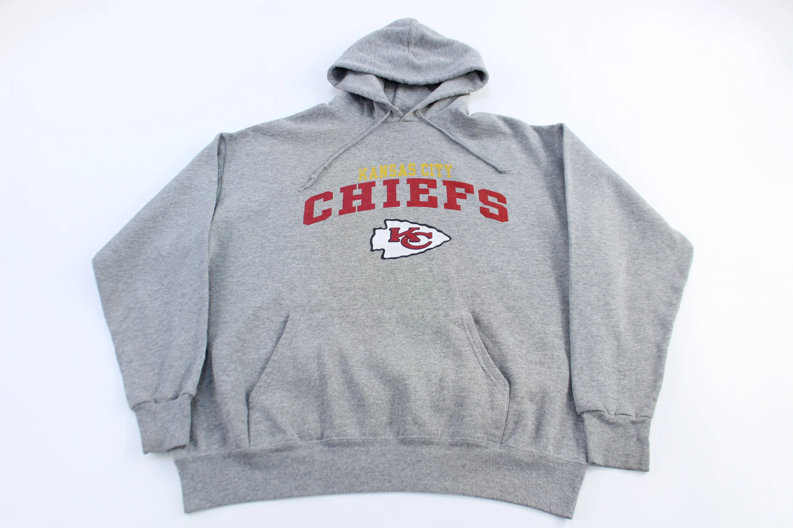 Vintage Kansas City Chiefs Football Pullover Hoodie