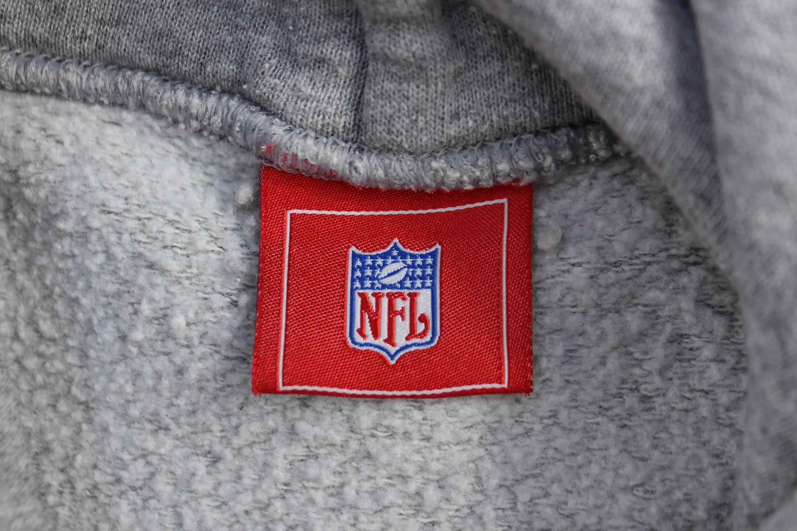 Vintage Kansas City Chiefs Football Pullover Hoodie - Image 4