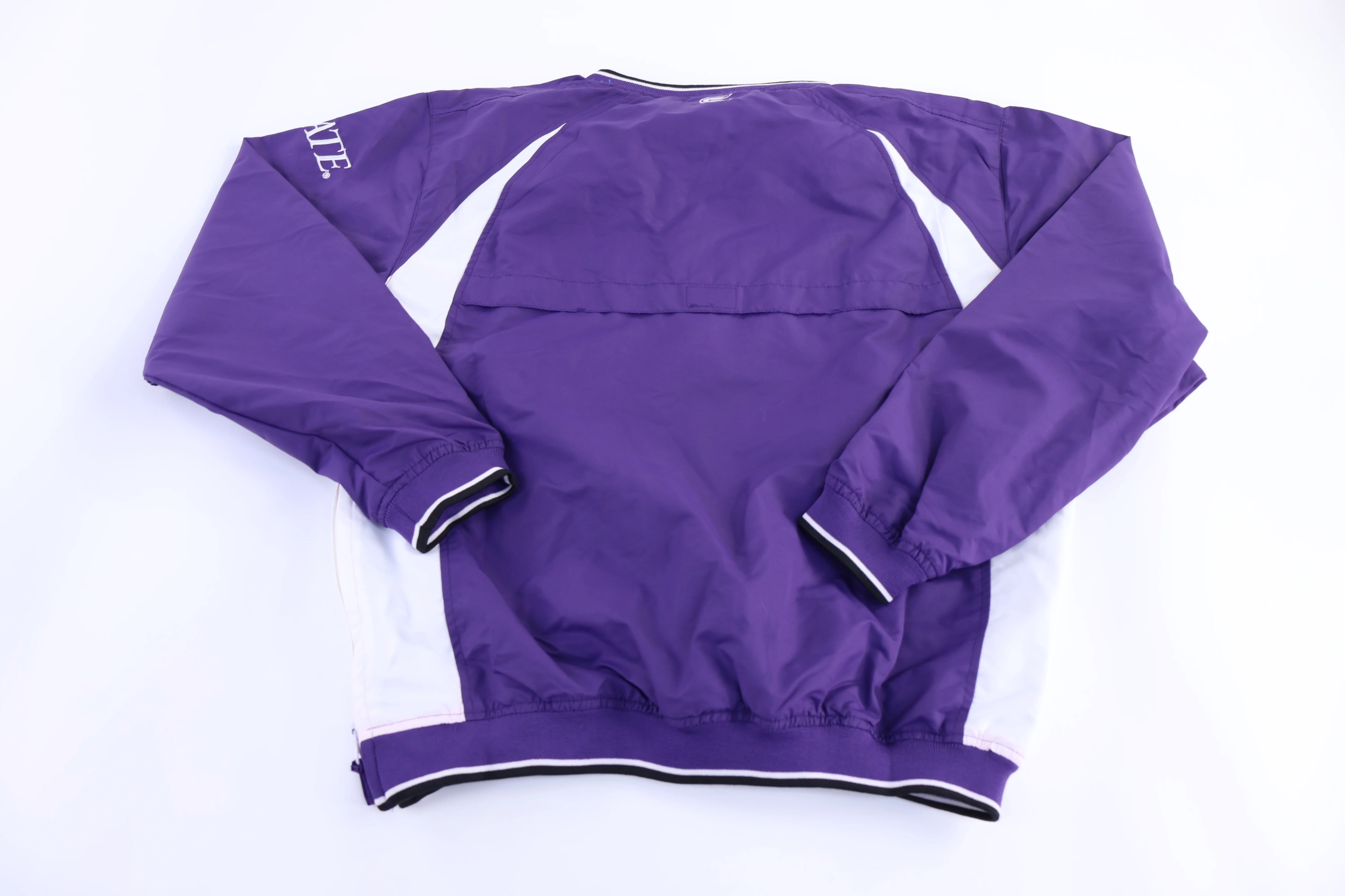 Vintage Kansas State University Pullover Windbreaker - Image 2