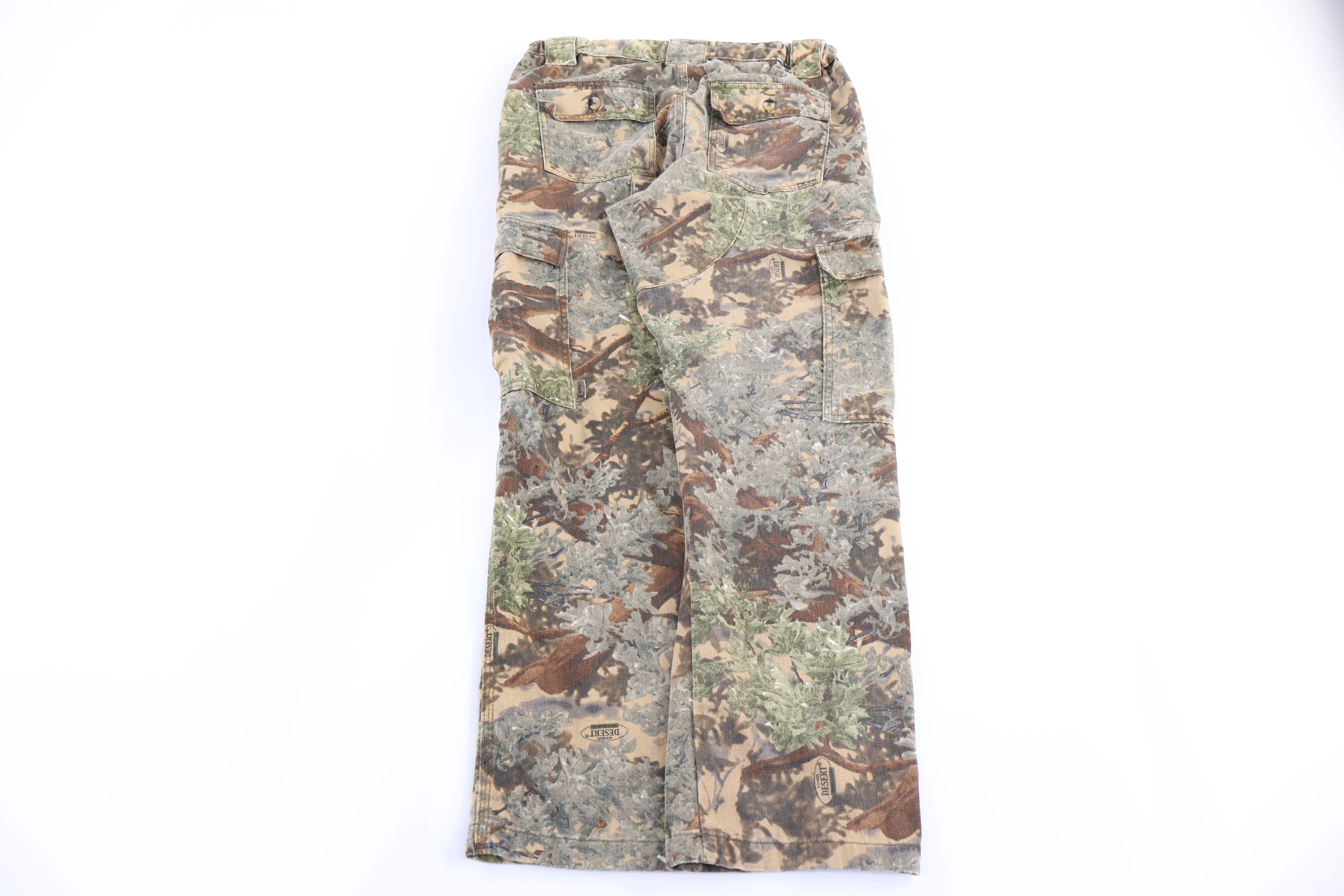 Vintage King's Camo Cargo Pants - Image 2