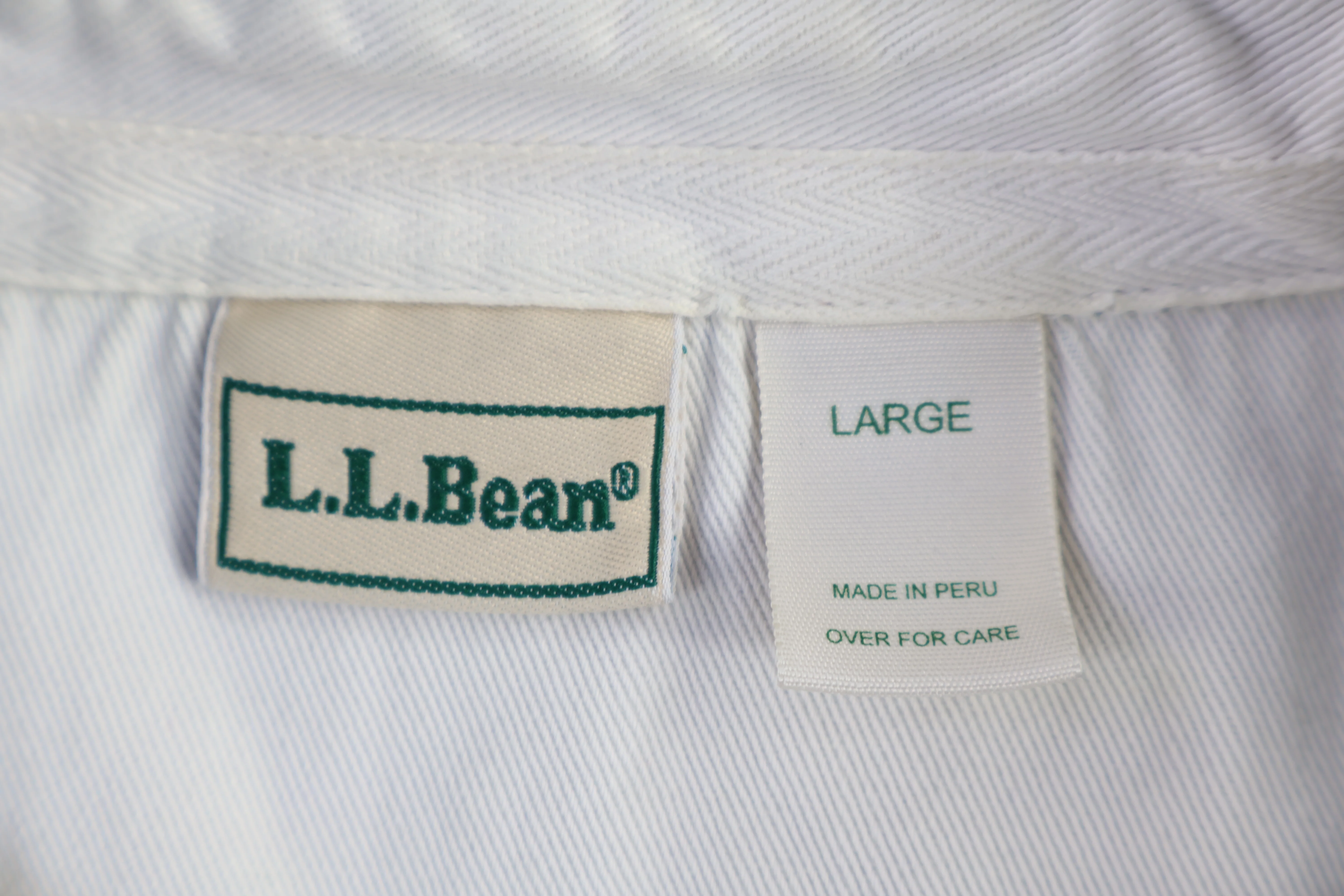 Vintage L.L. Bean Purple & Green LS Button Up - Image 3