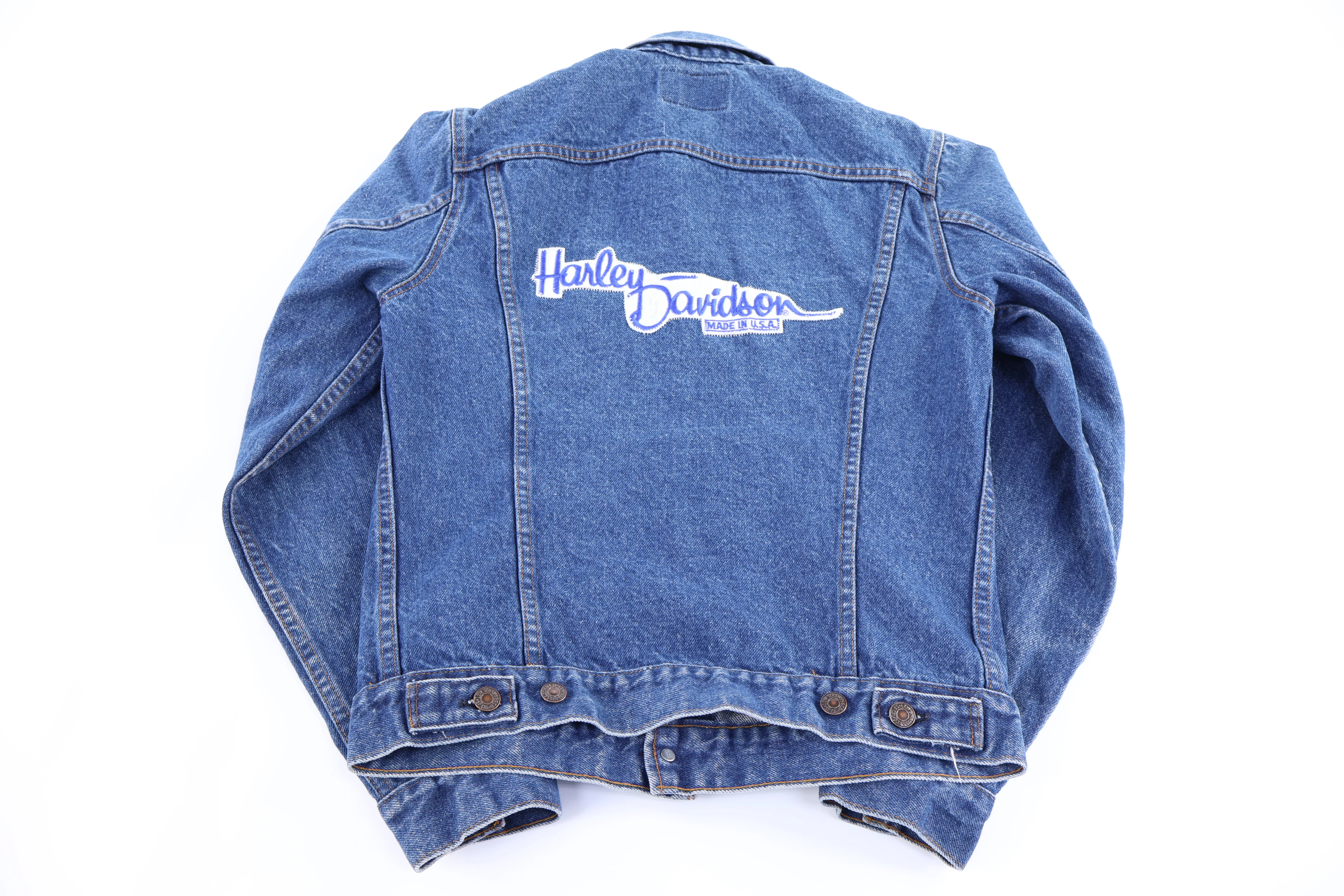 Vintage Levi's Dark Wash Denim Jacket - Image 2