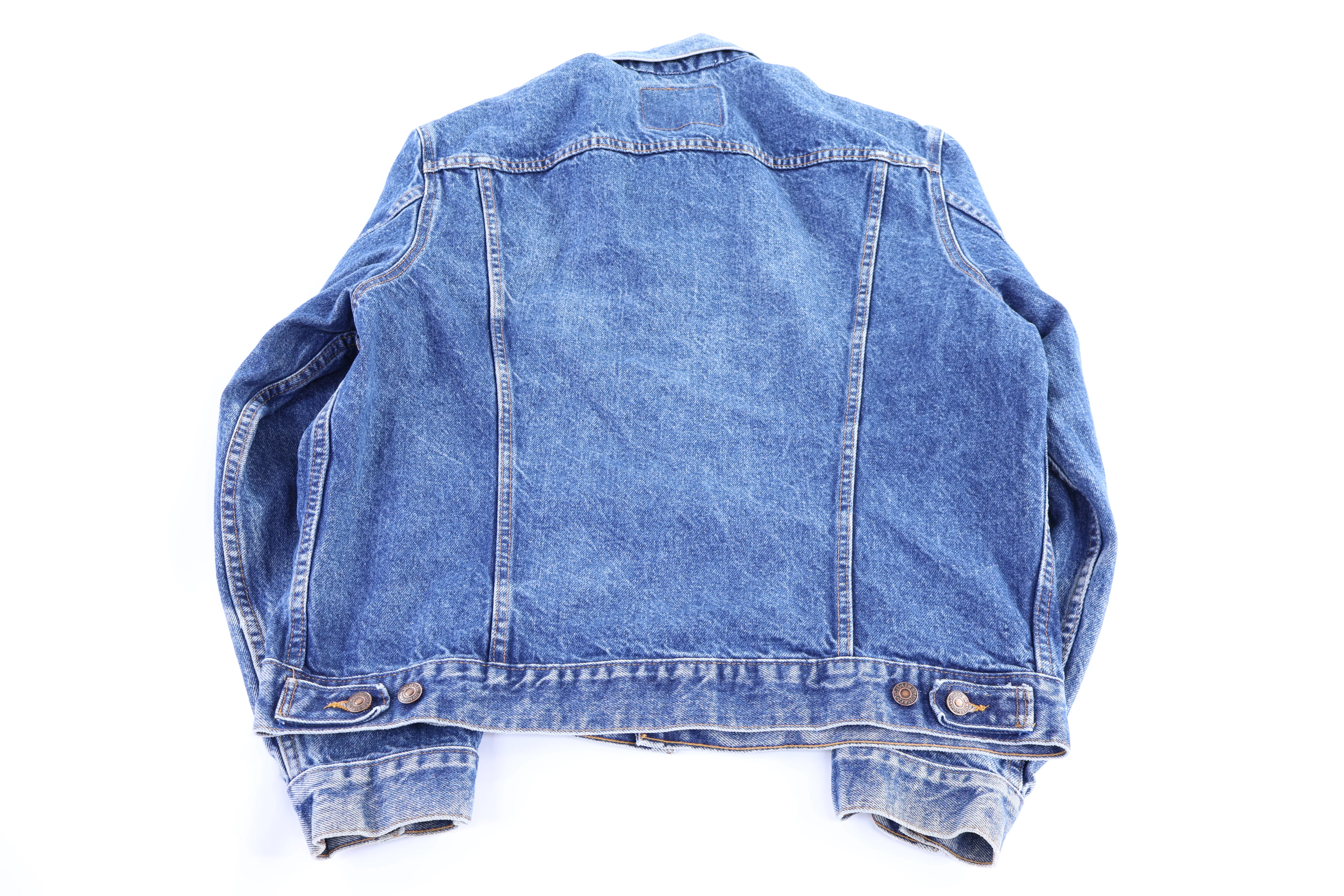Vintage Levi's Dark Wash Denim Jacket - Image 2