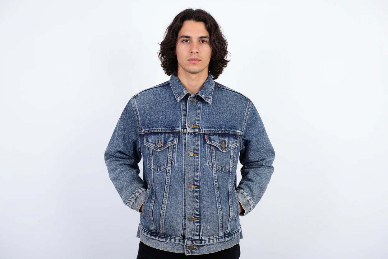 Vintage Levi's Dark Wash Denim Jacket