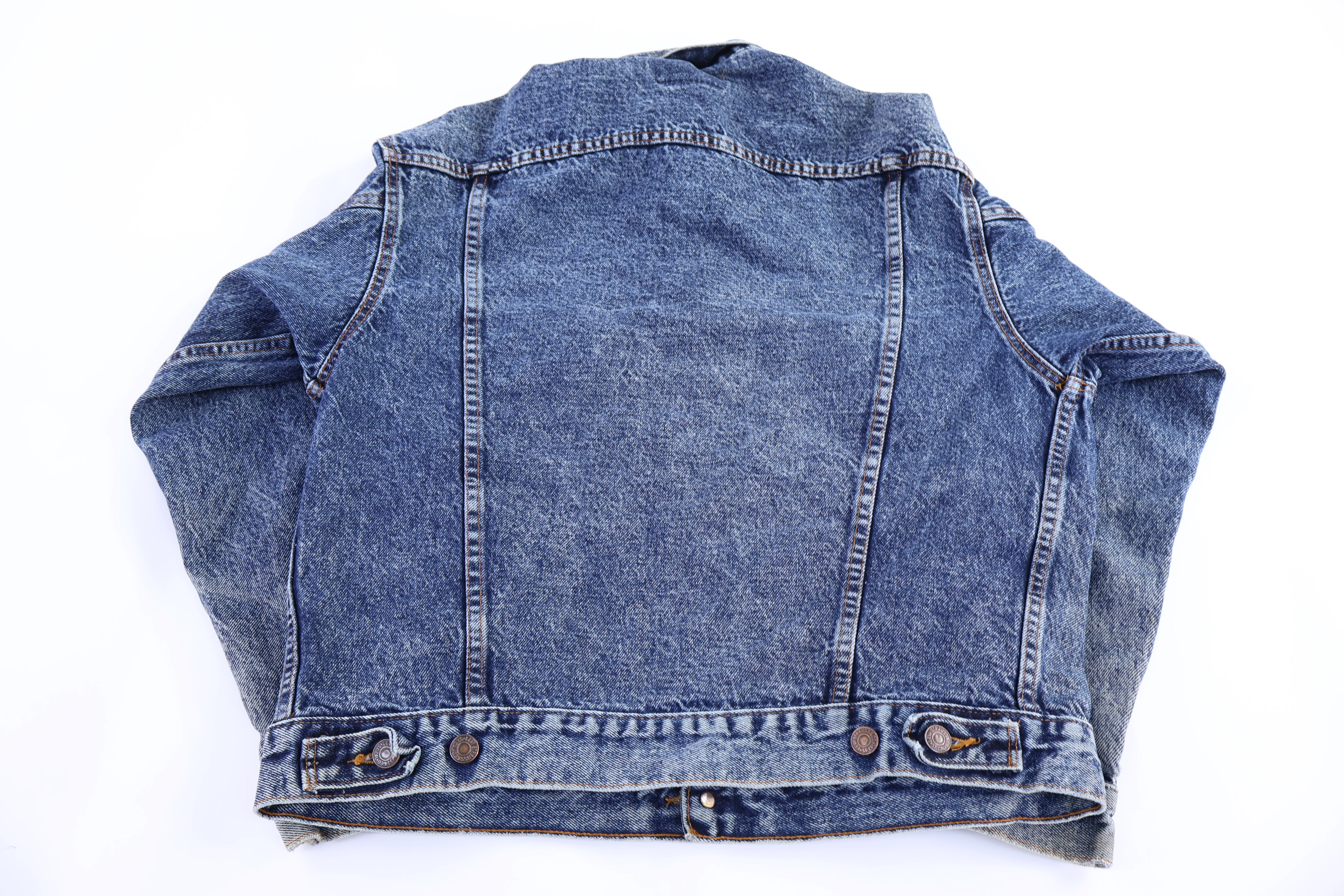Vintage Levi's Dark Wash Denim Jacket - Image 3