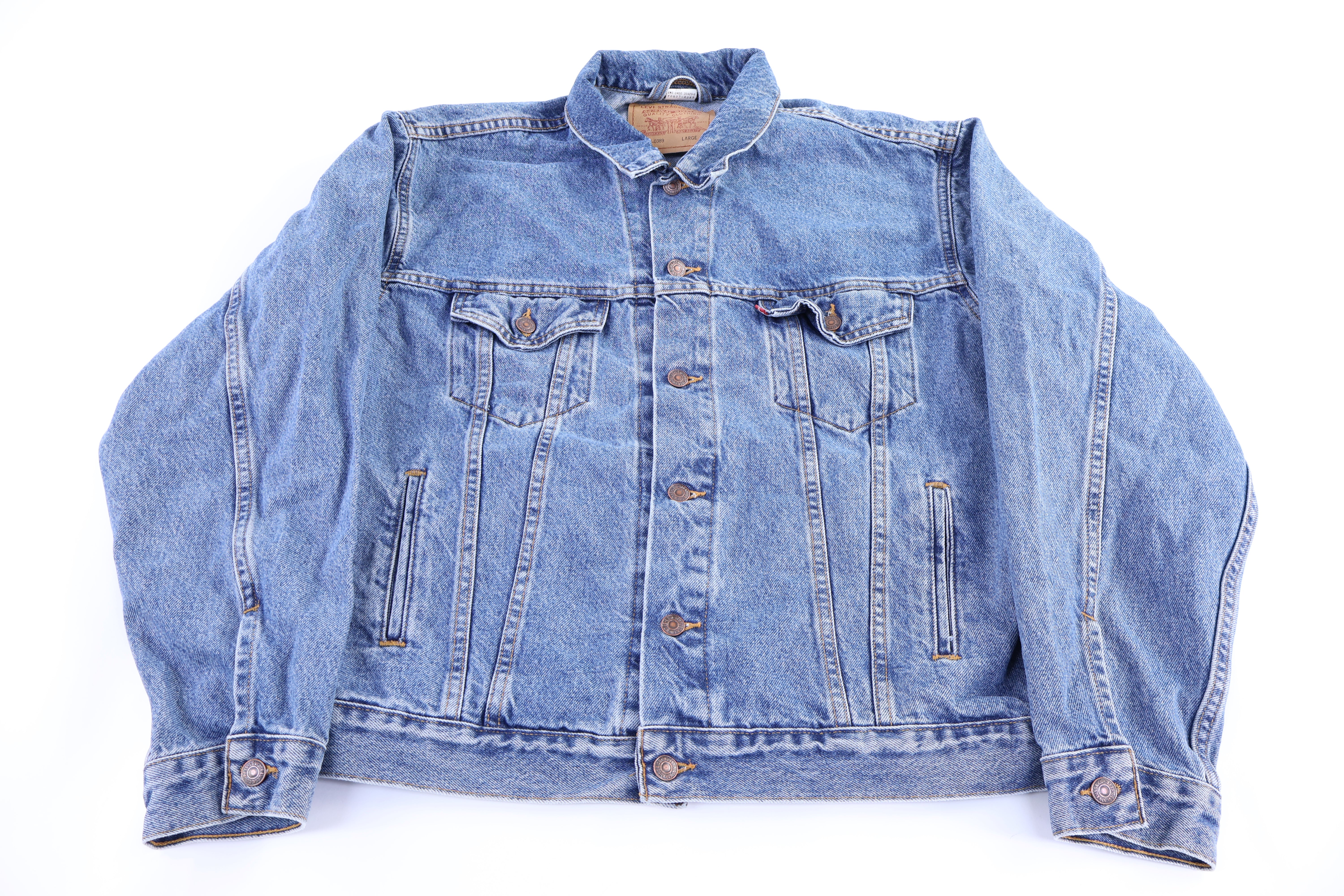 Vintage Levi's Light Wash Denim Jacket