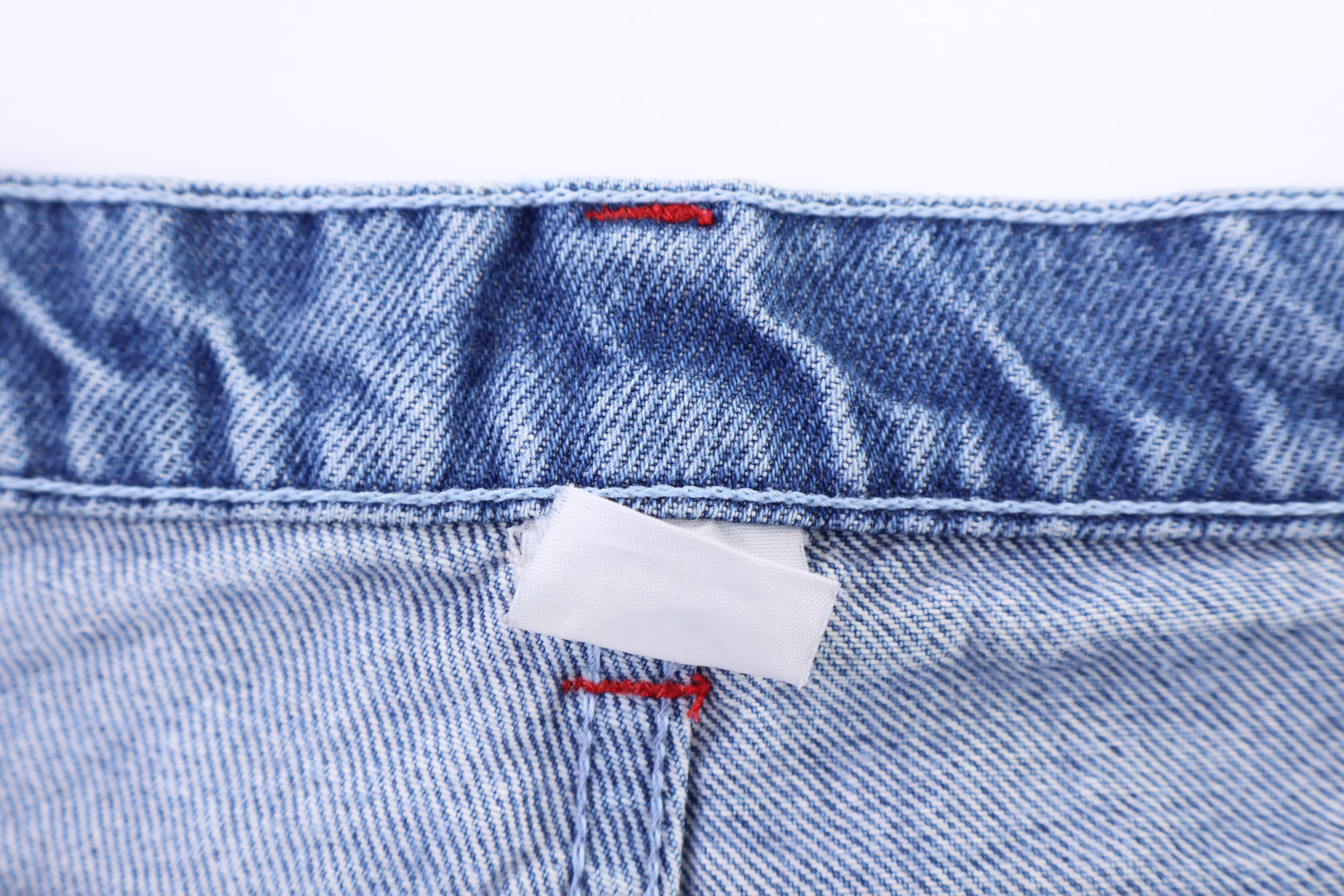 Vintage Light Wash Carpenter Denim shorts - Image 2