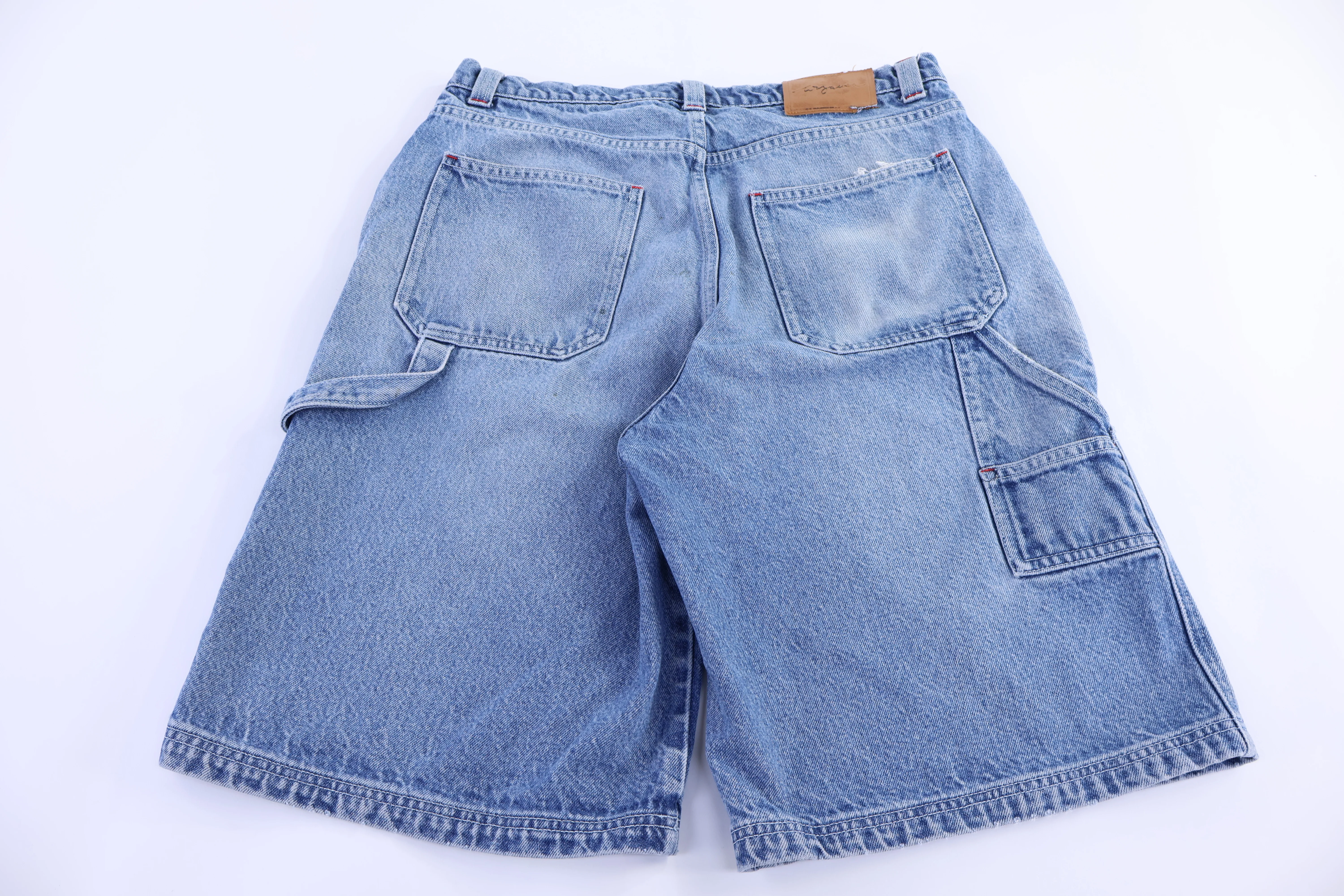 Vintage Light Wash Carpenter Denim shorts - Image 4
